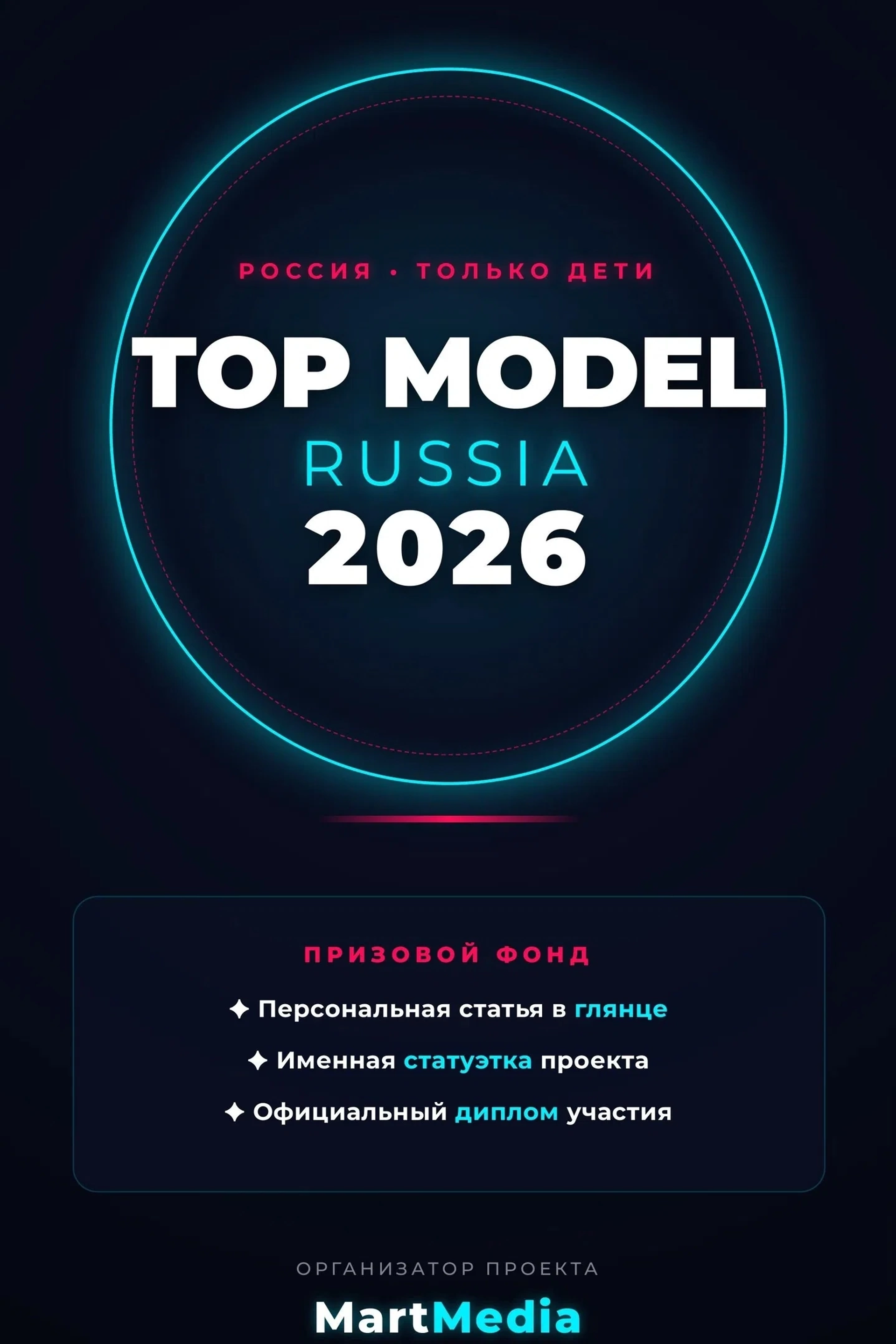 Фестиваль Моды и Талантов III- Краснодар — 2 августа 🔥 ТРК «ГАЛАКТИКА». Дети Модели России