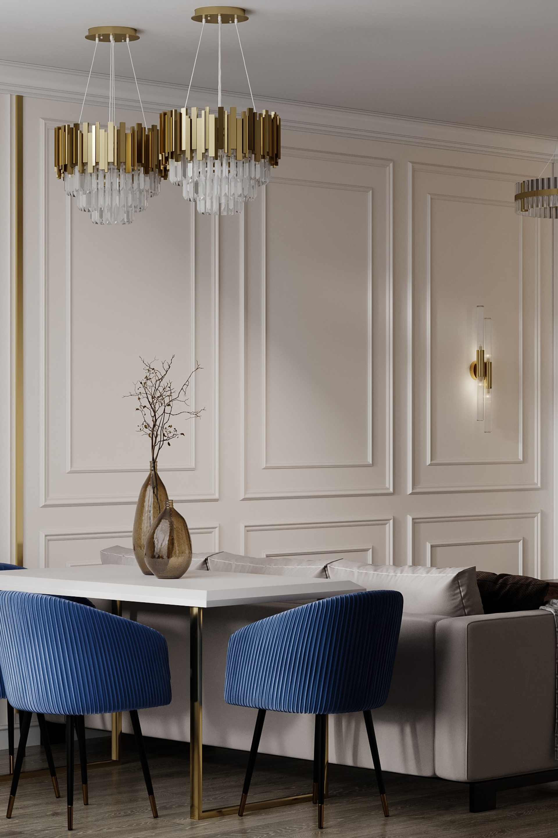 Квартира в современной классике. Дизайнер: Юлия Севостьянова