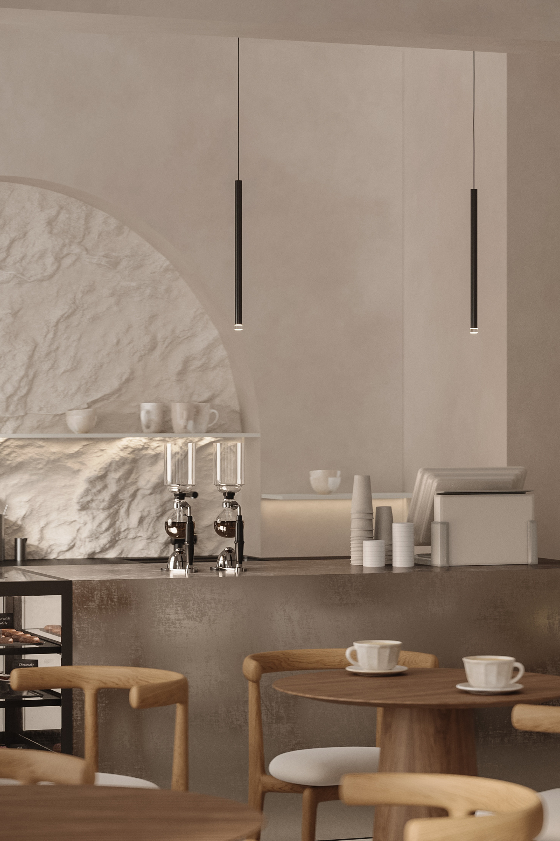 Кофейня. Дизайнер: Аида Гадисова