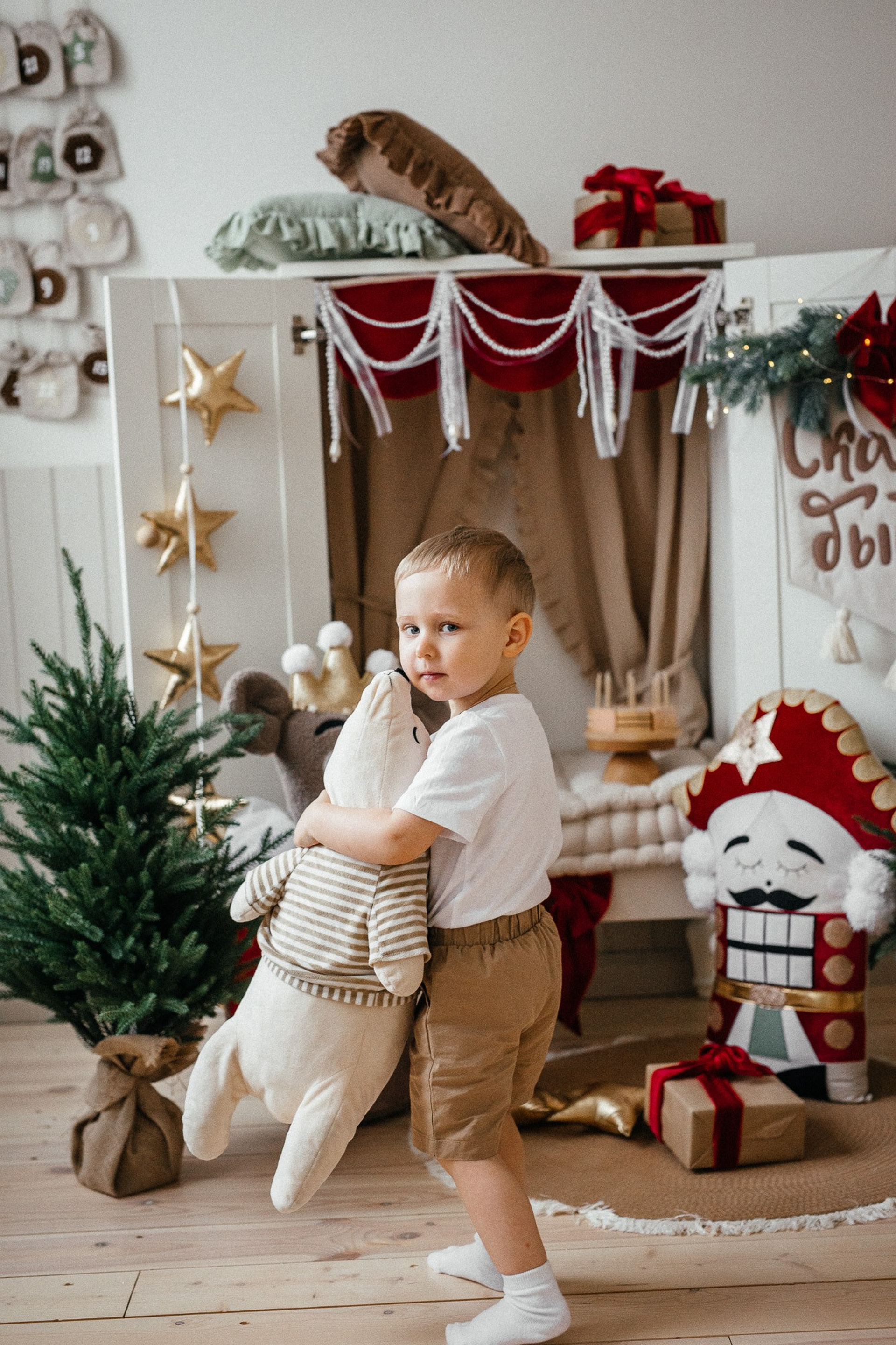 Семейная съемка в&nbsp;уютной студии