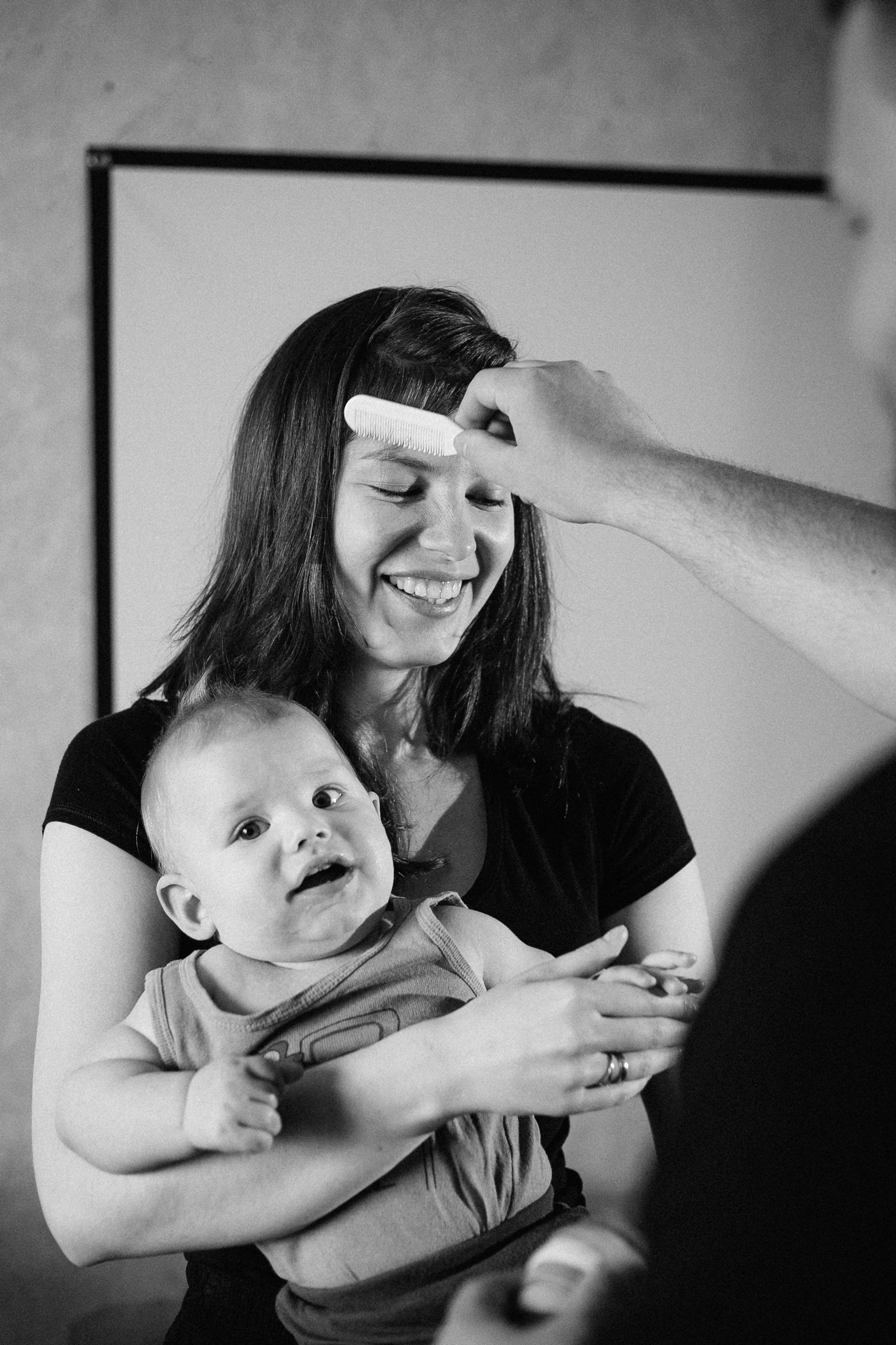 Лёва и родители