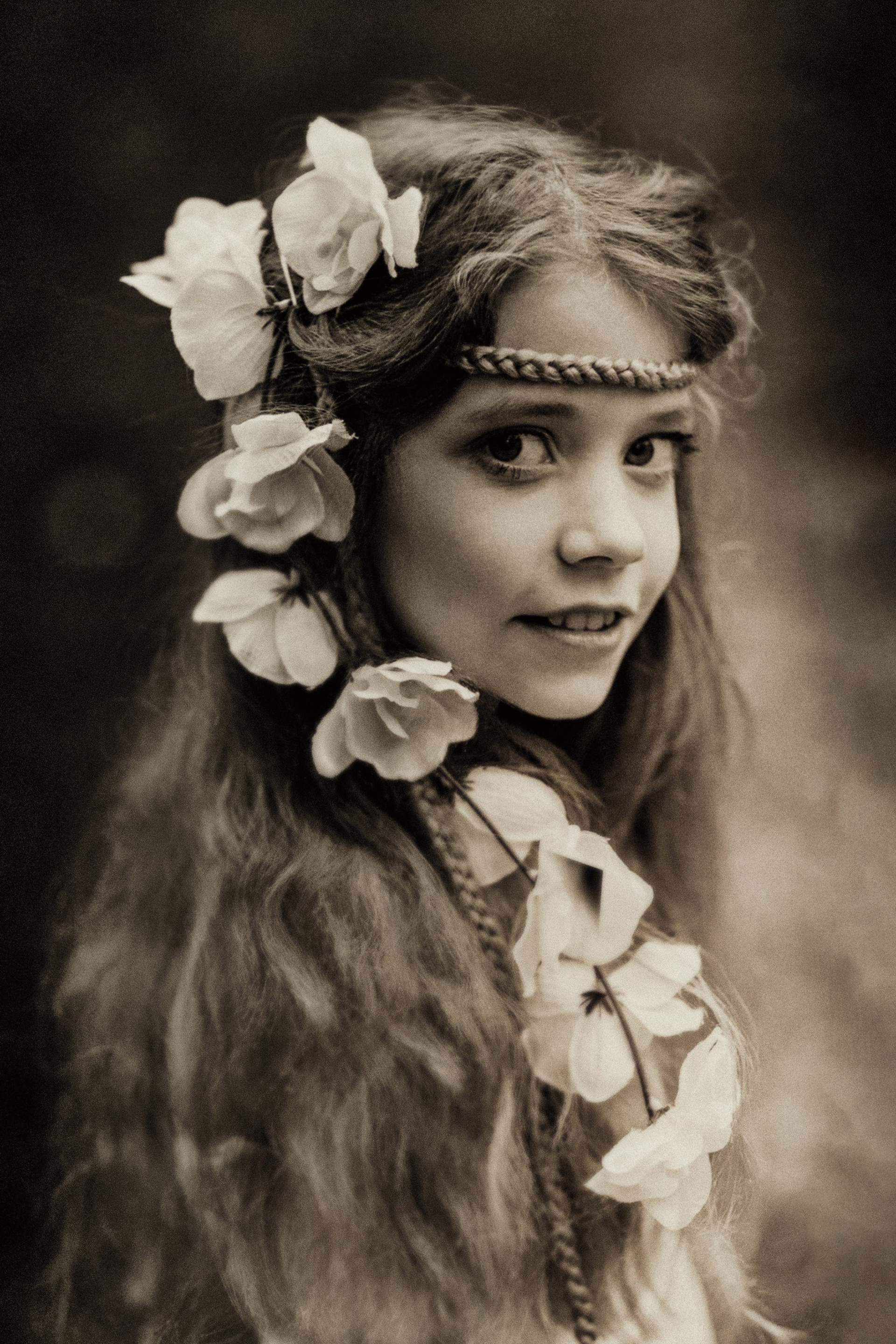 Стильная фотосессия девочек беспризорниц