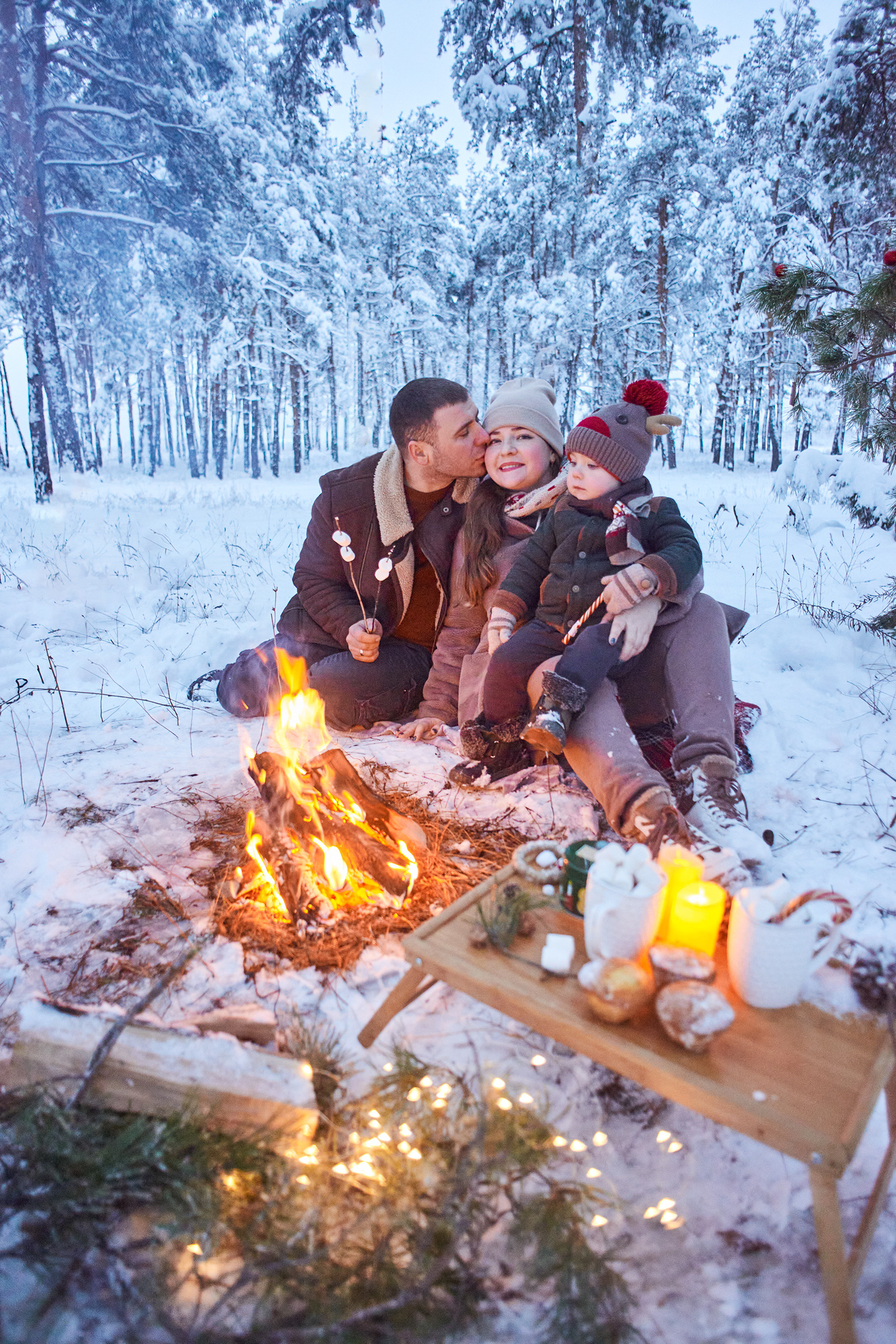 Ксения, Александр и Тимофей