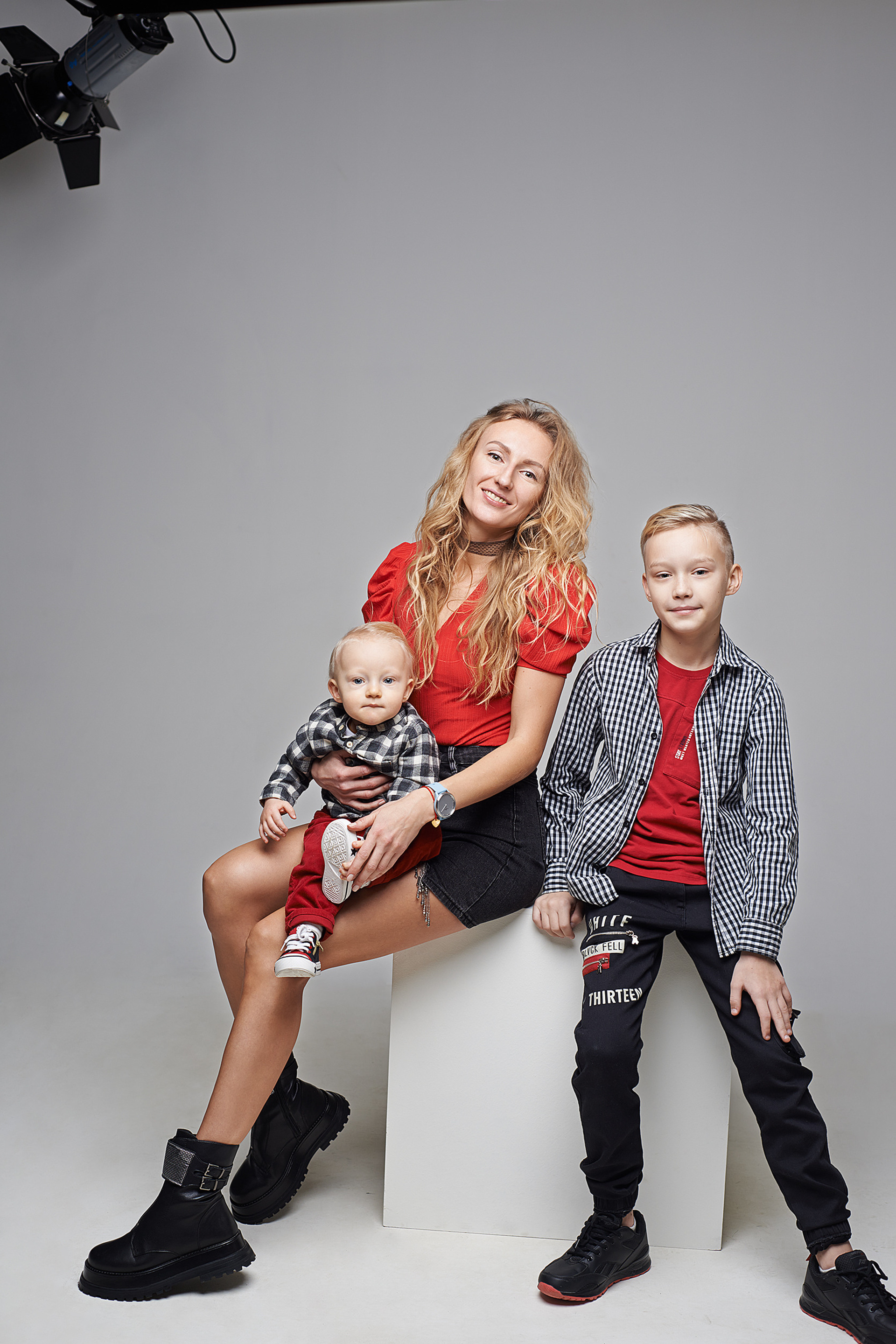 Даша, Тимур и Даня