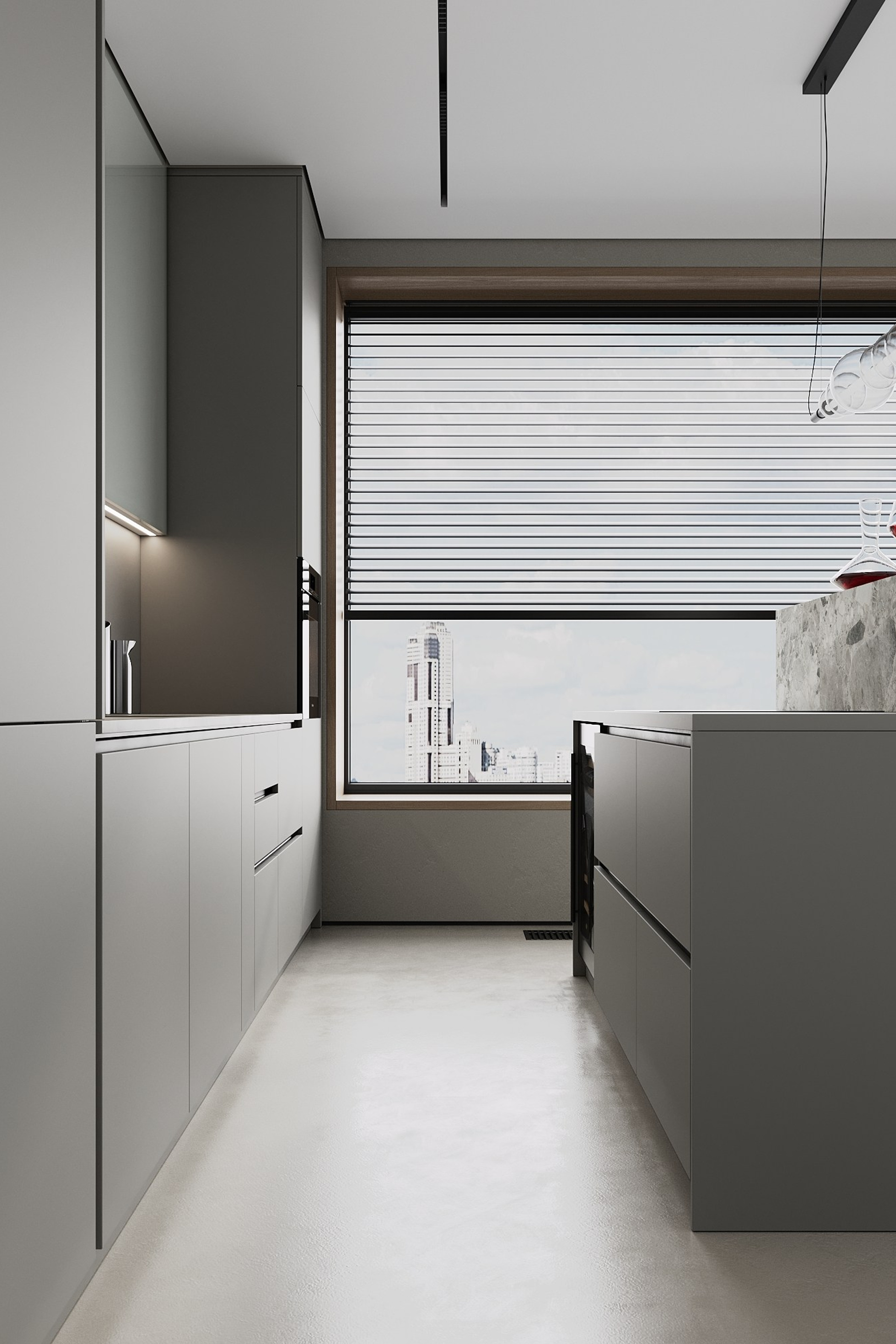 № 2. Интерьерная 3D визуализация