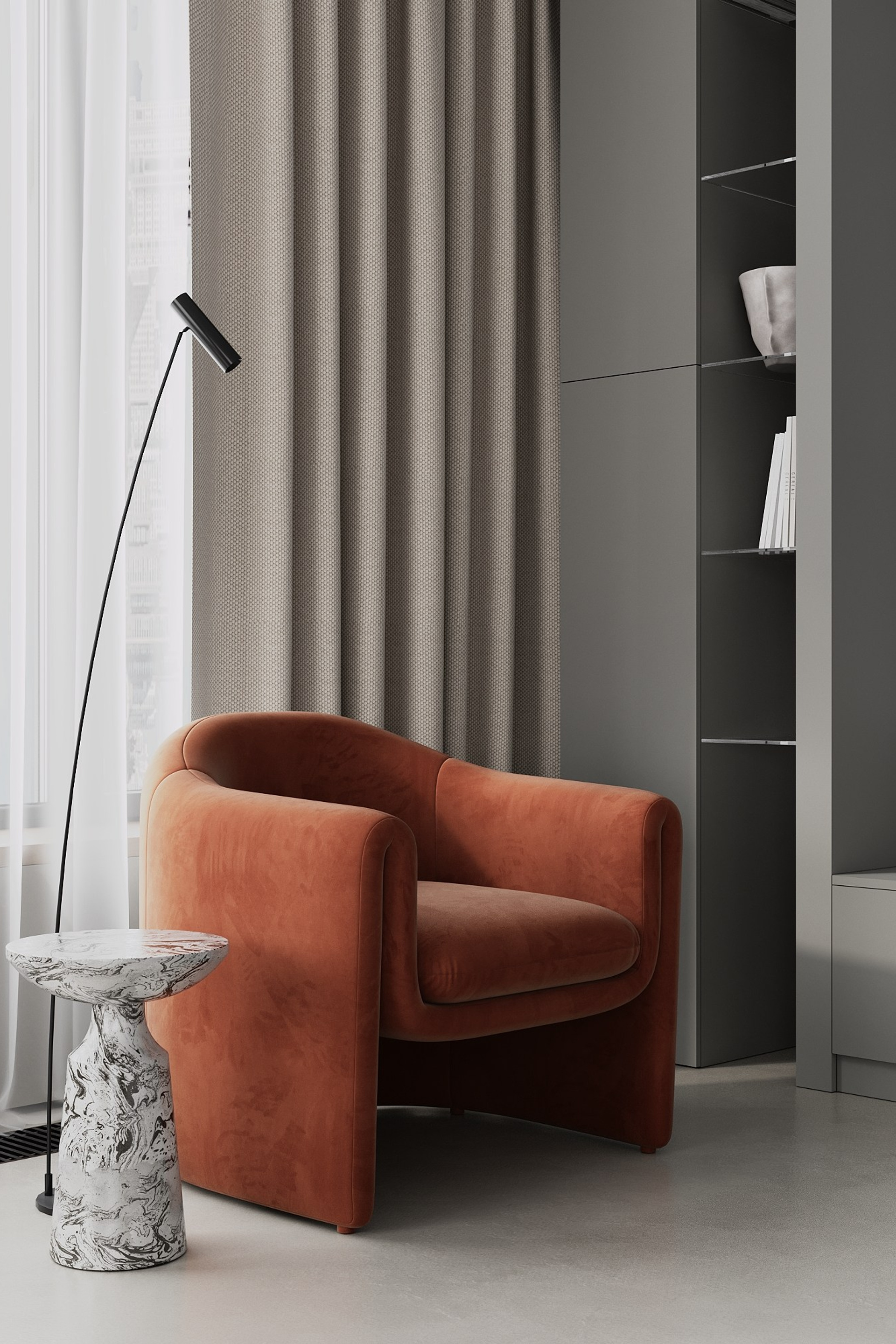 № 2. Интерьерная 3D визуализация