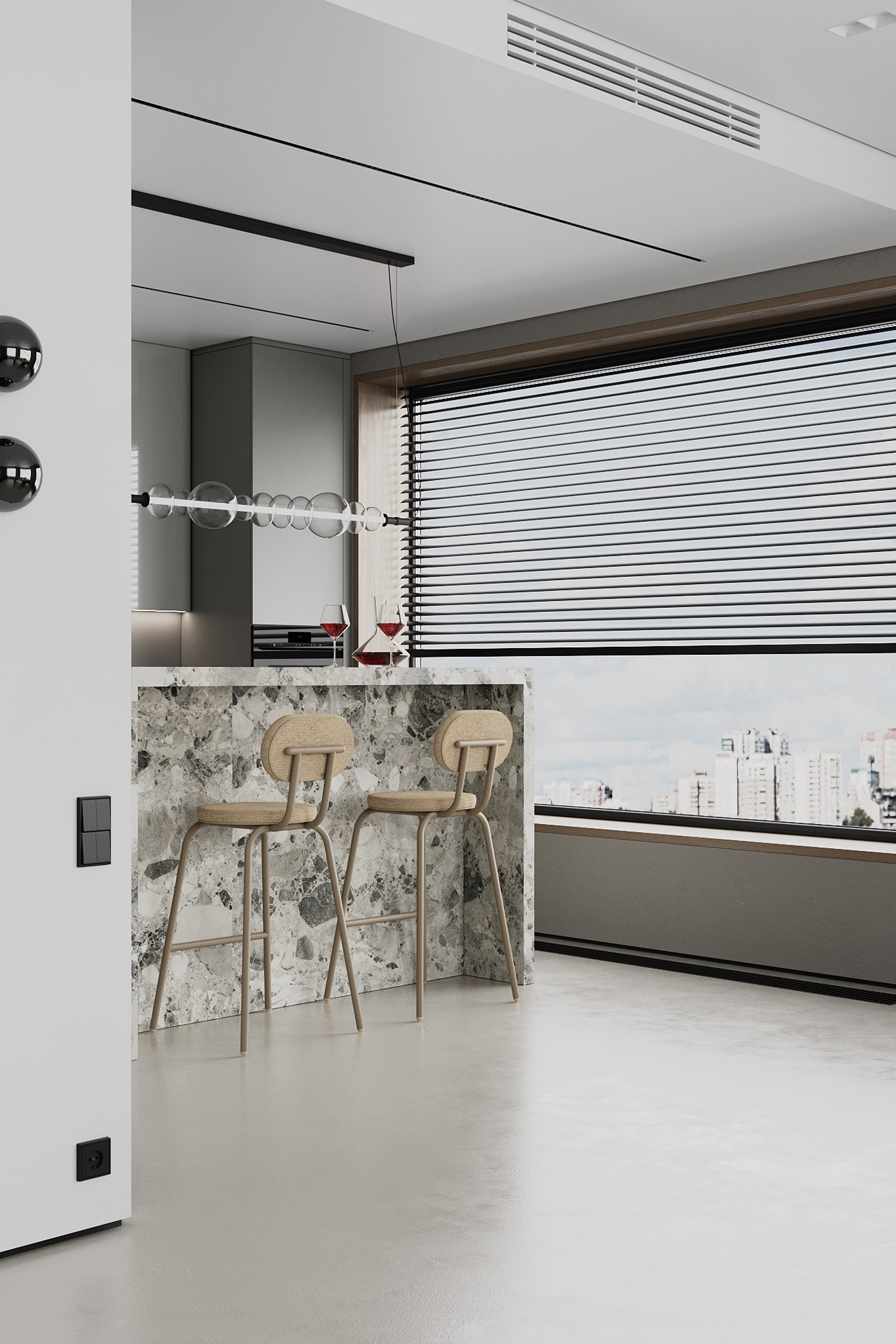 № 2. Интерьерная 3D визуализация