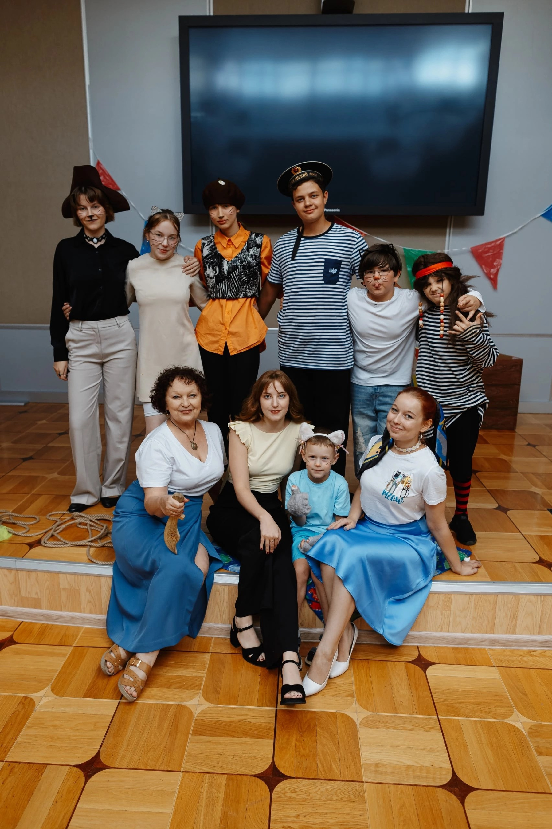 «Голубой щенок» Премьера, библиотека имени Крупской