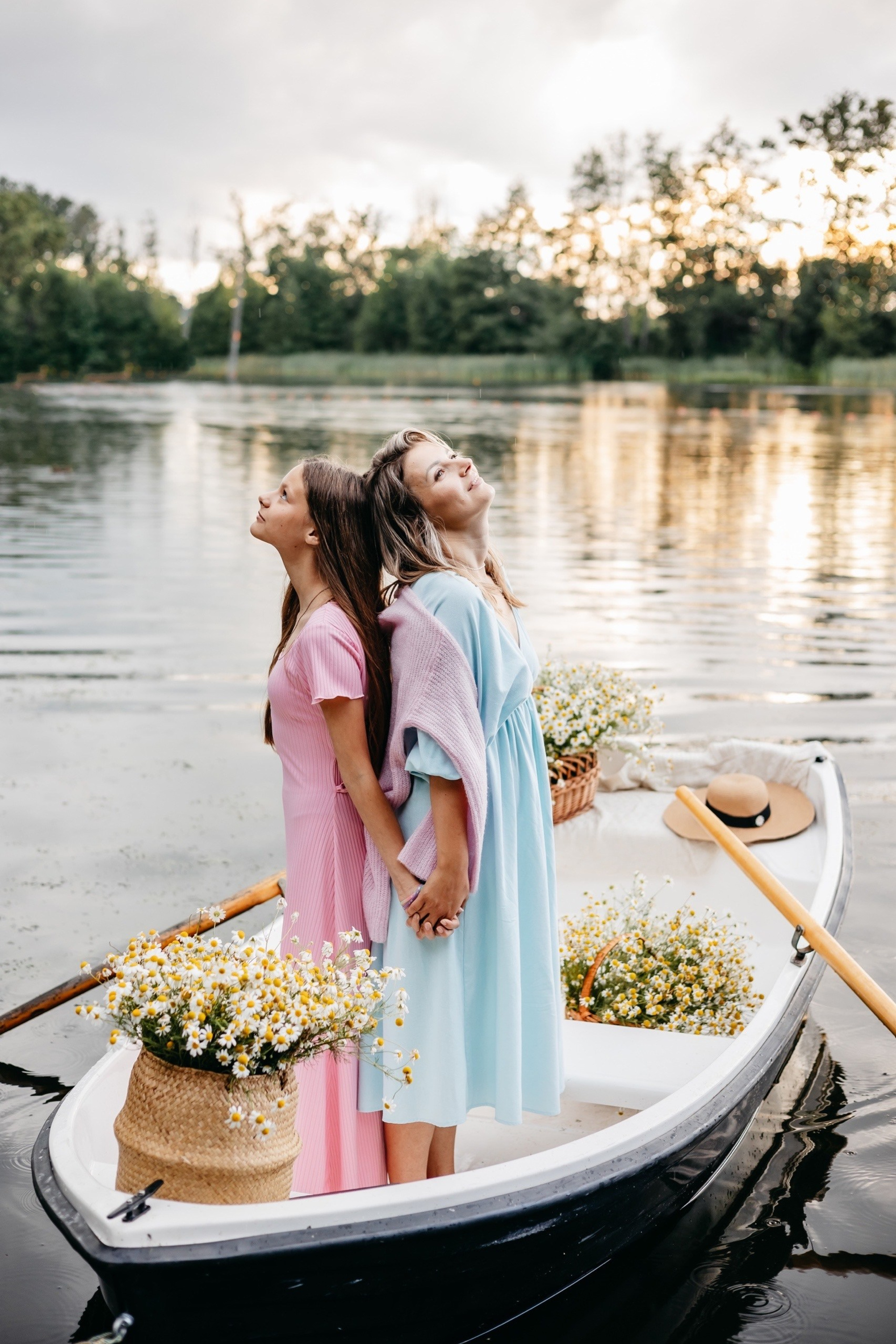 Цветочная лодка