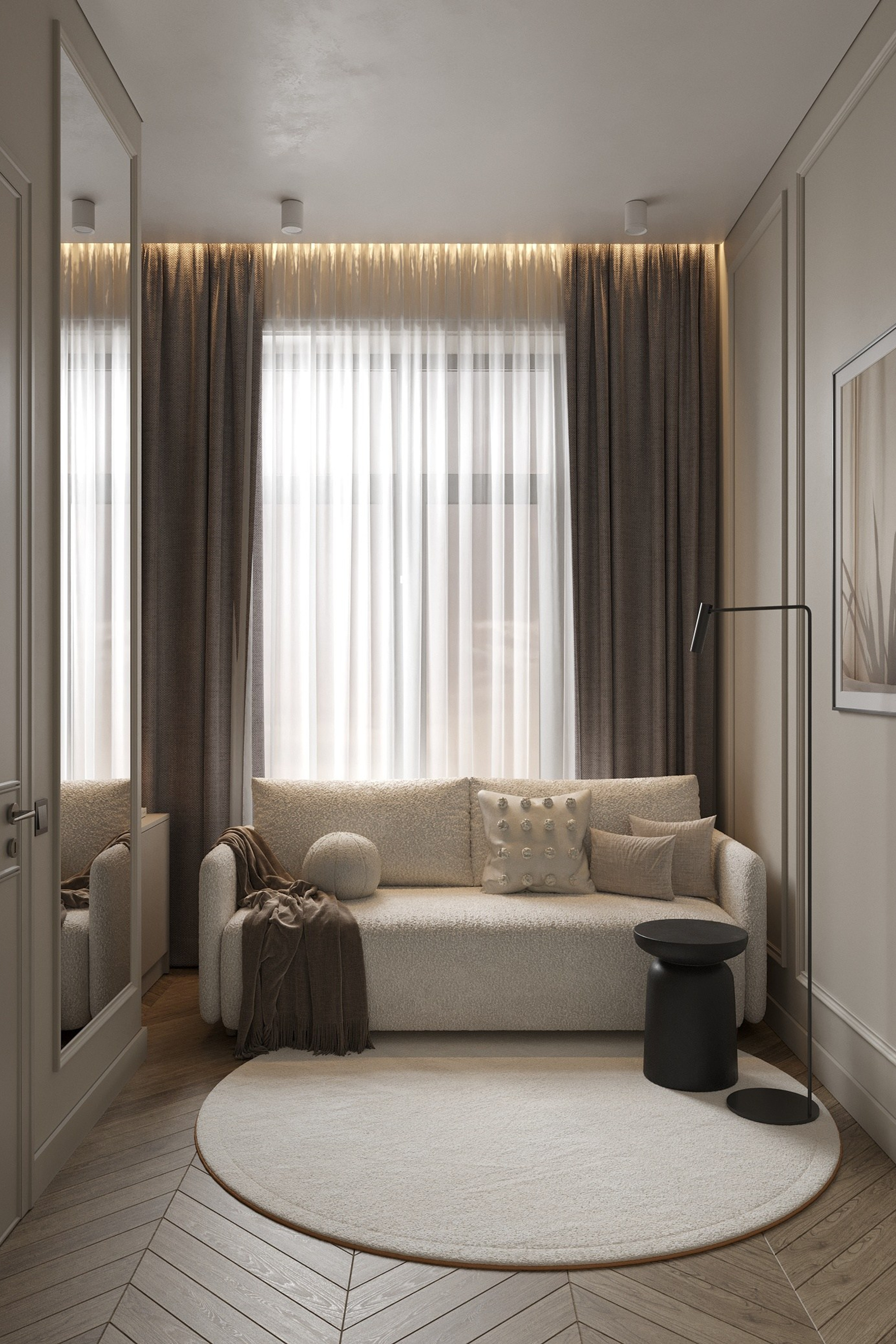 Частный дом 120 кв. м. ДИЗАЙН ИНТЕРЬЕРА В ТВЕРИ — SAVOE INTERIORS