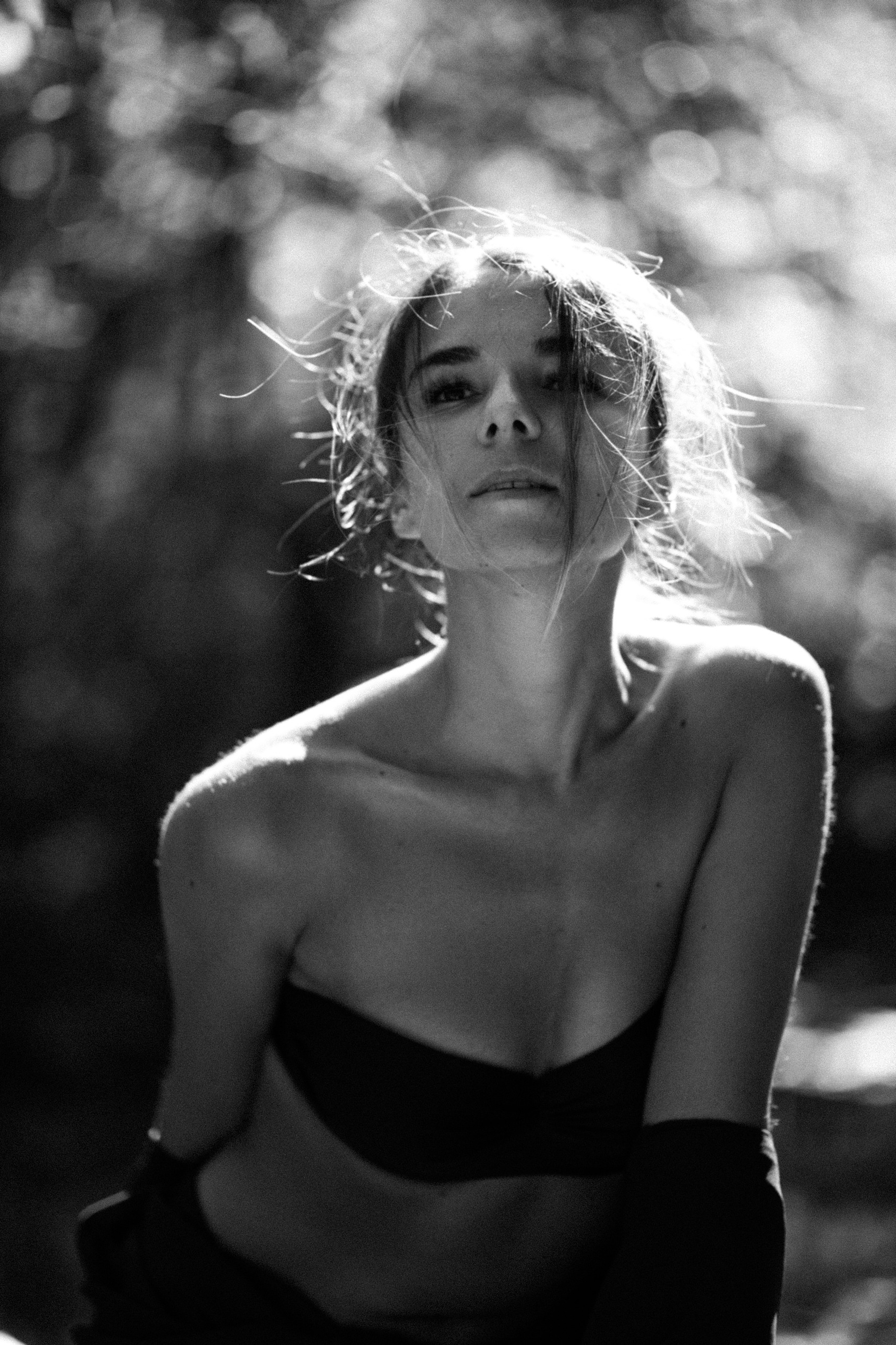 Алена на Голубом озере