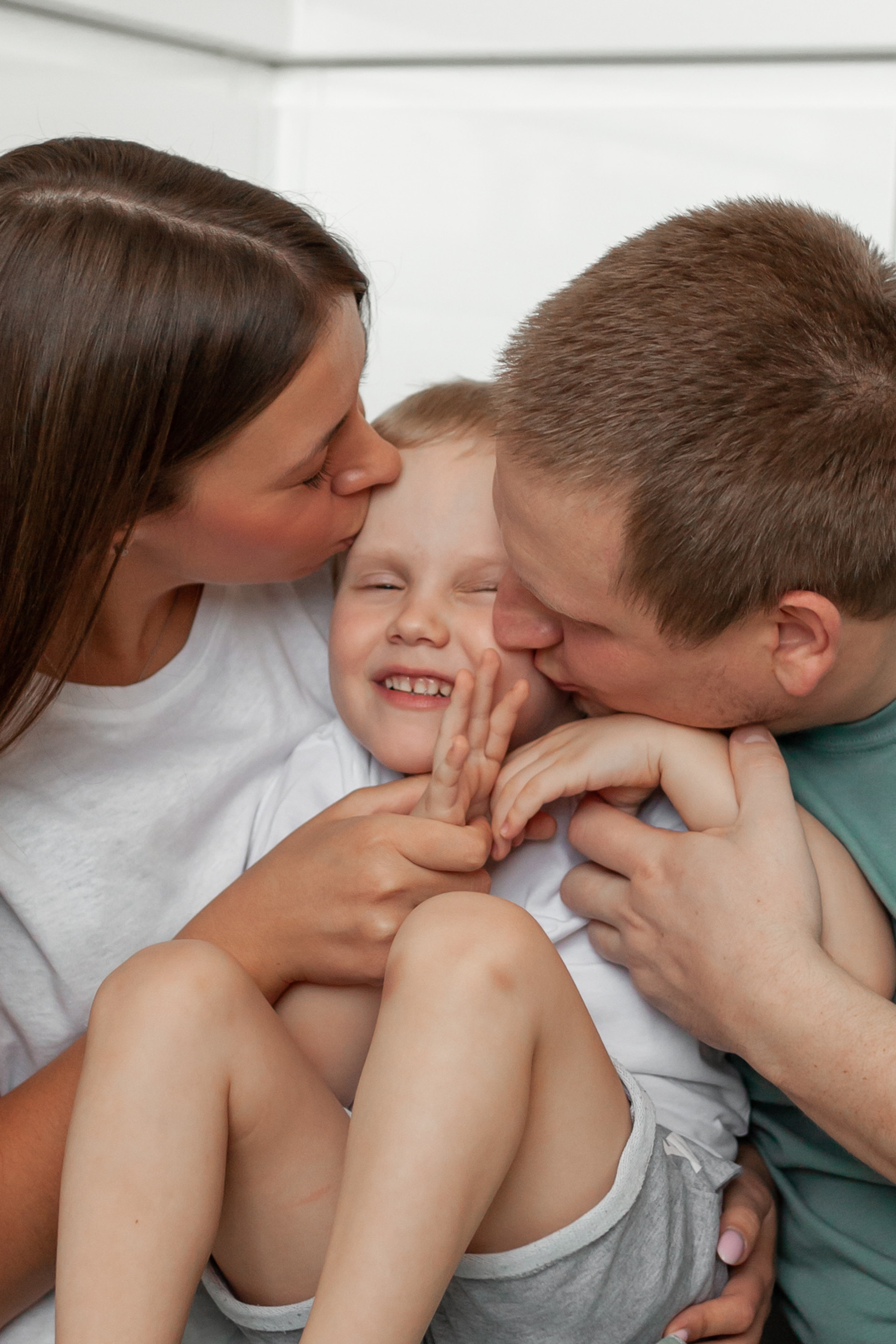 Евгения, Сергей и Кирилл