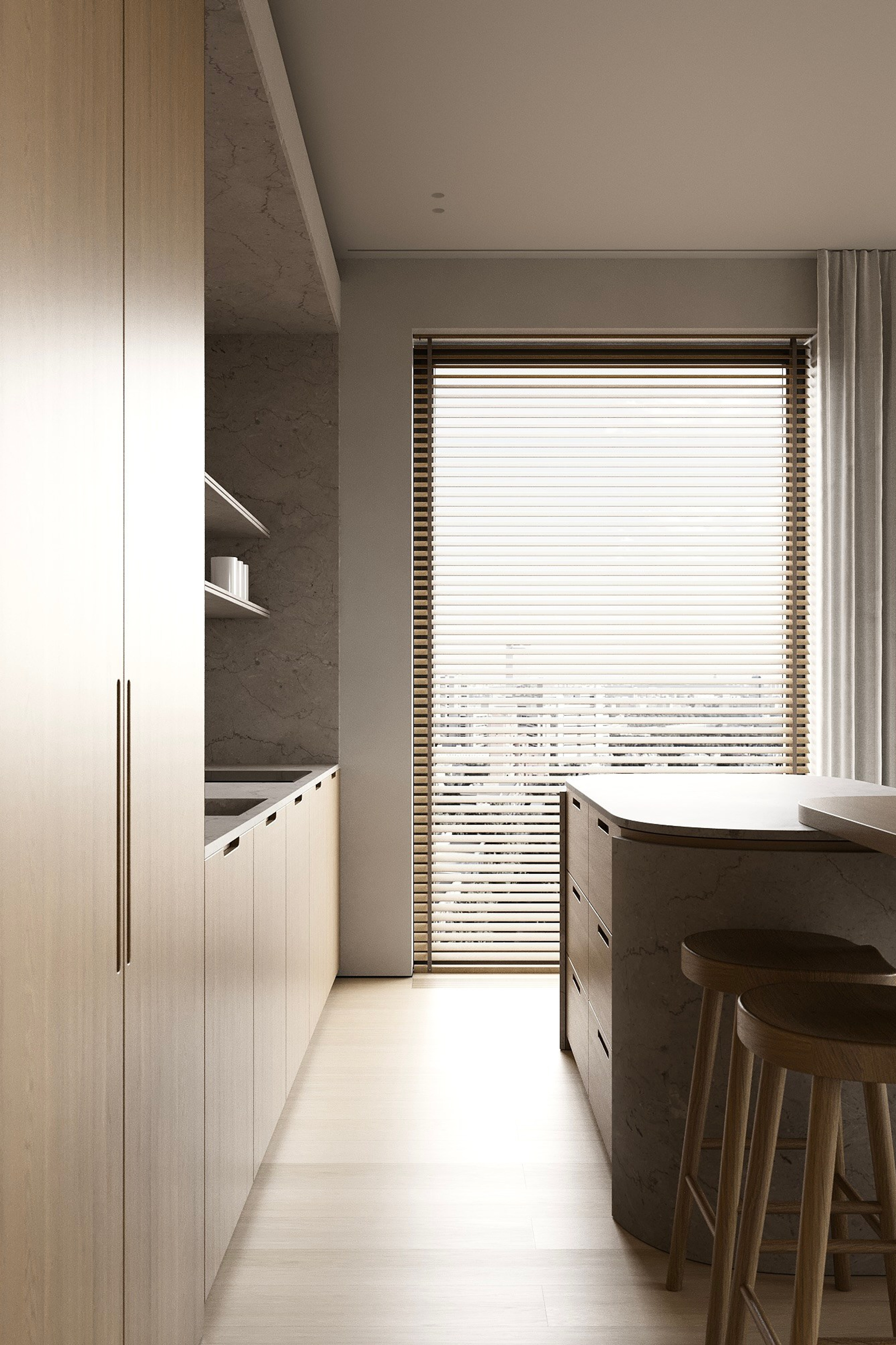 PRIME PARK, 68 м². Даша Звягина | дизайнер интерьеров