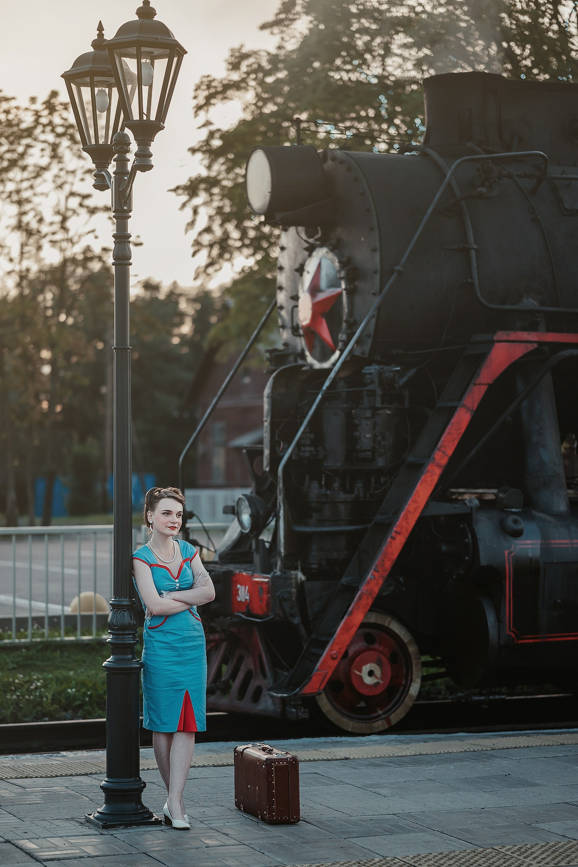 Ретро-поезд