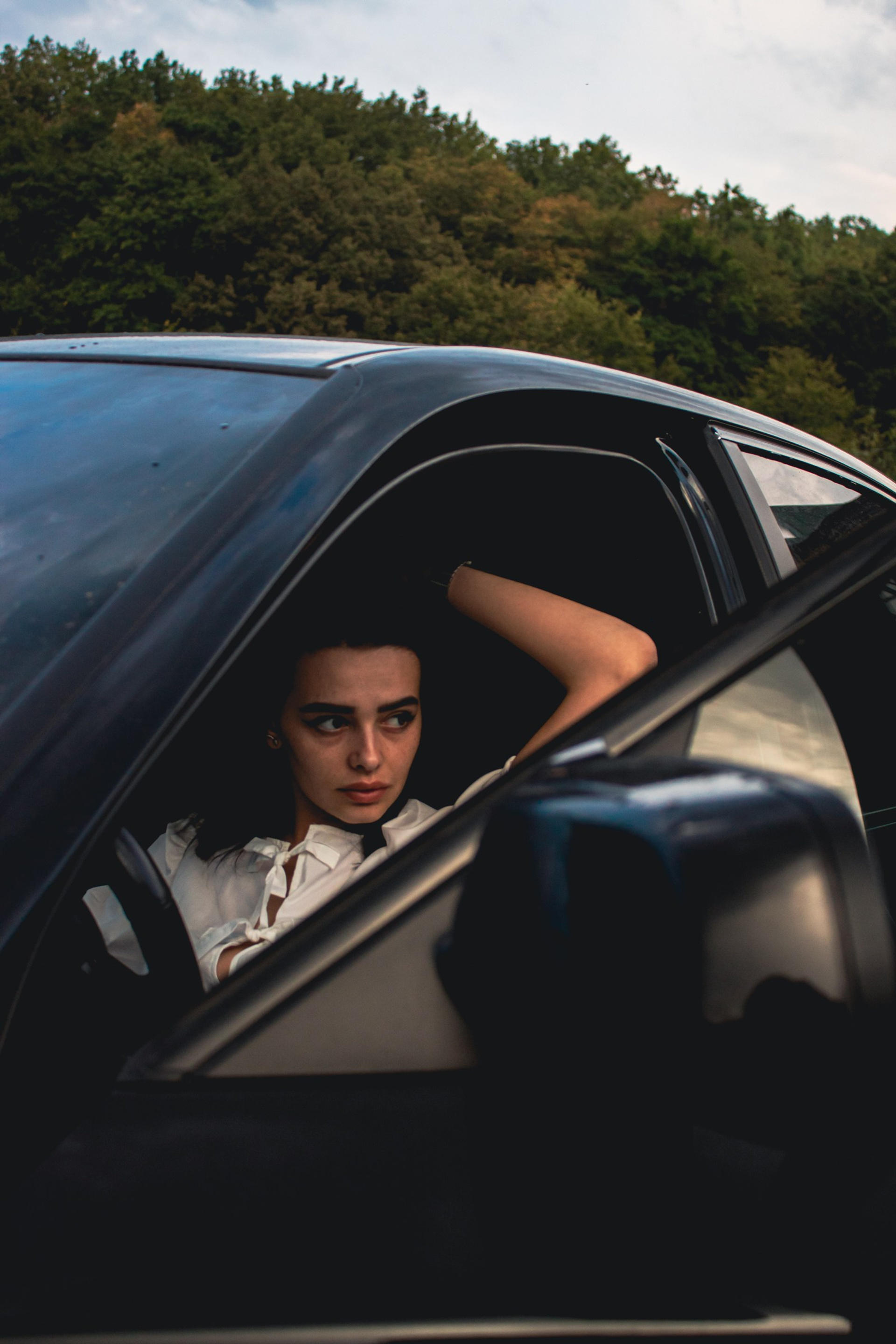 Katya and BMW. Модель и фотограф в Краснодаре