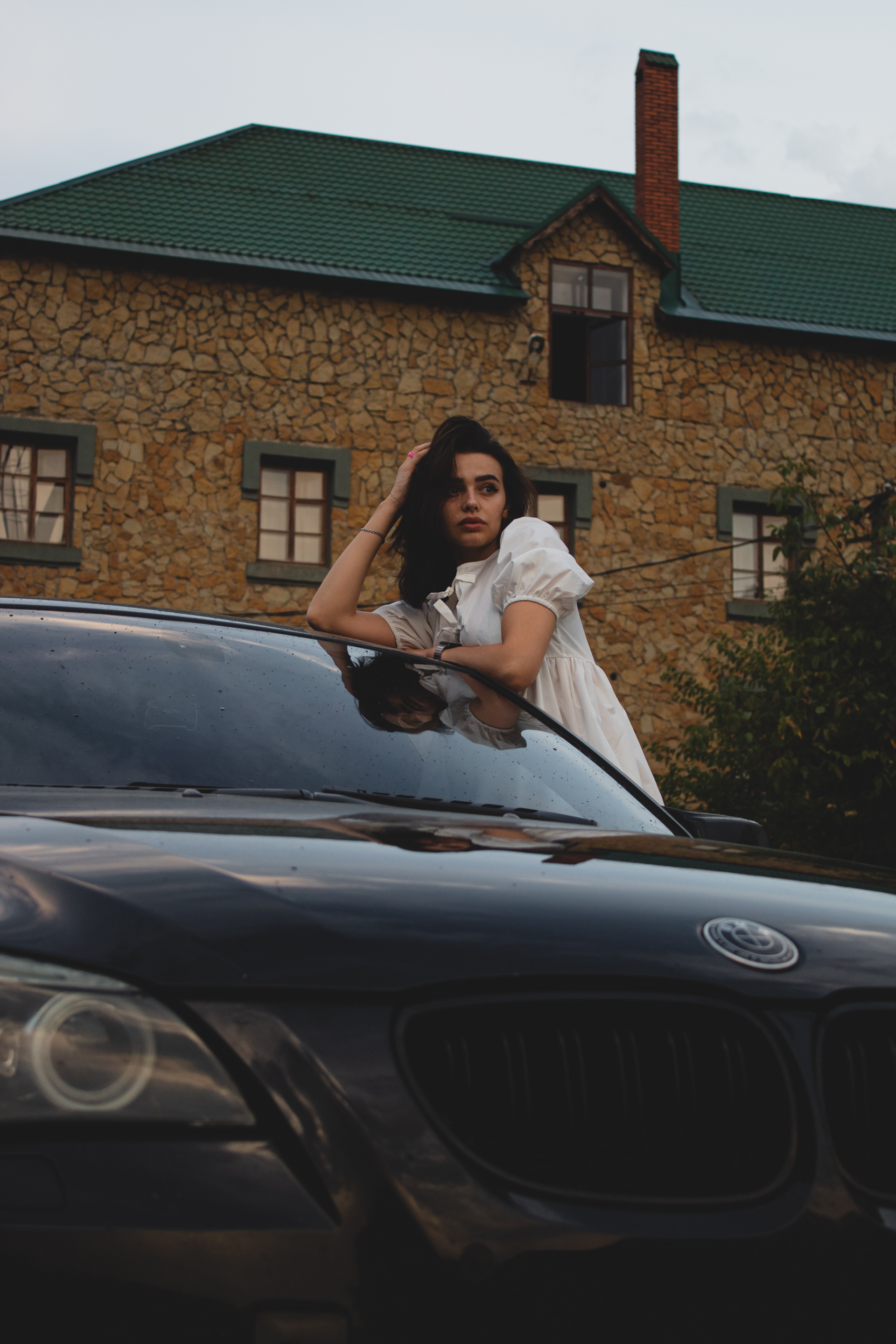 Katya and BMW. Модель и фотограф в Краснодаре