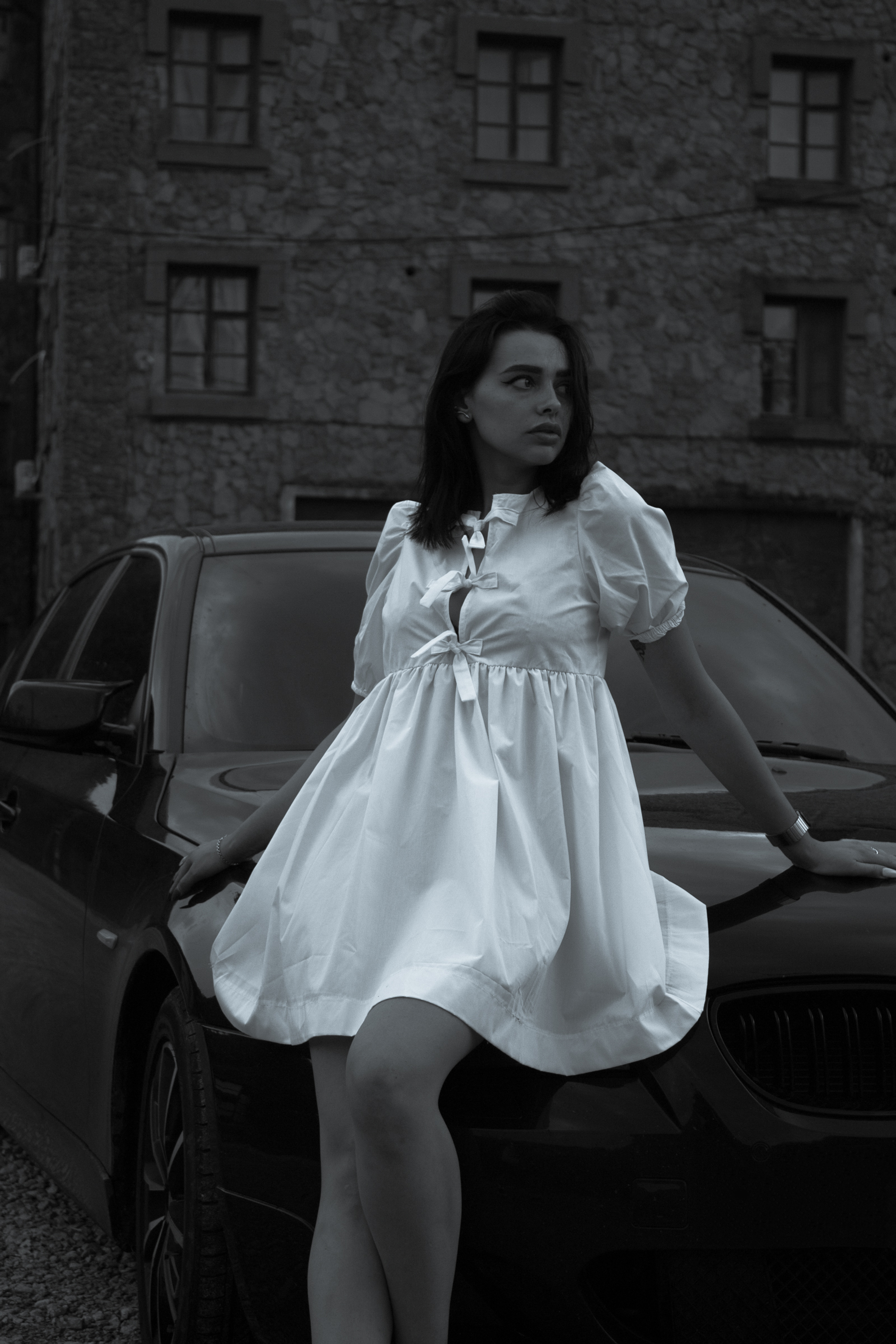 Katya and BMW. Модель и фотограф в Краснодаре