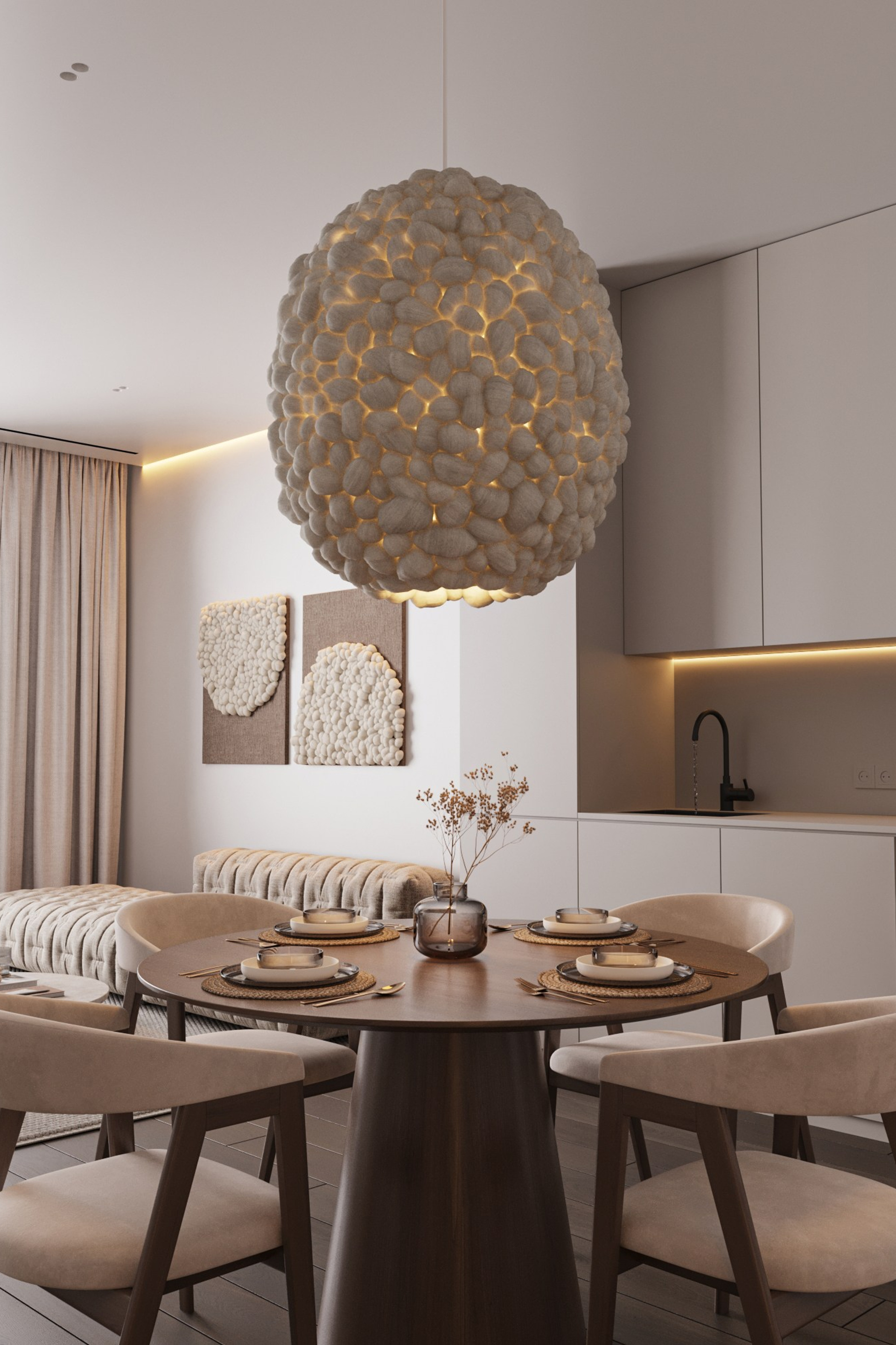 Kitchen — living room