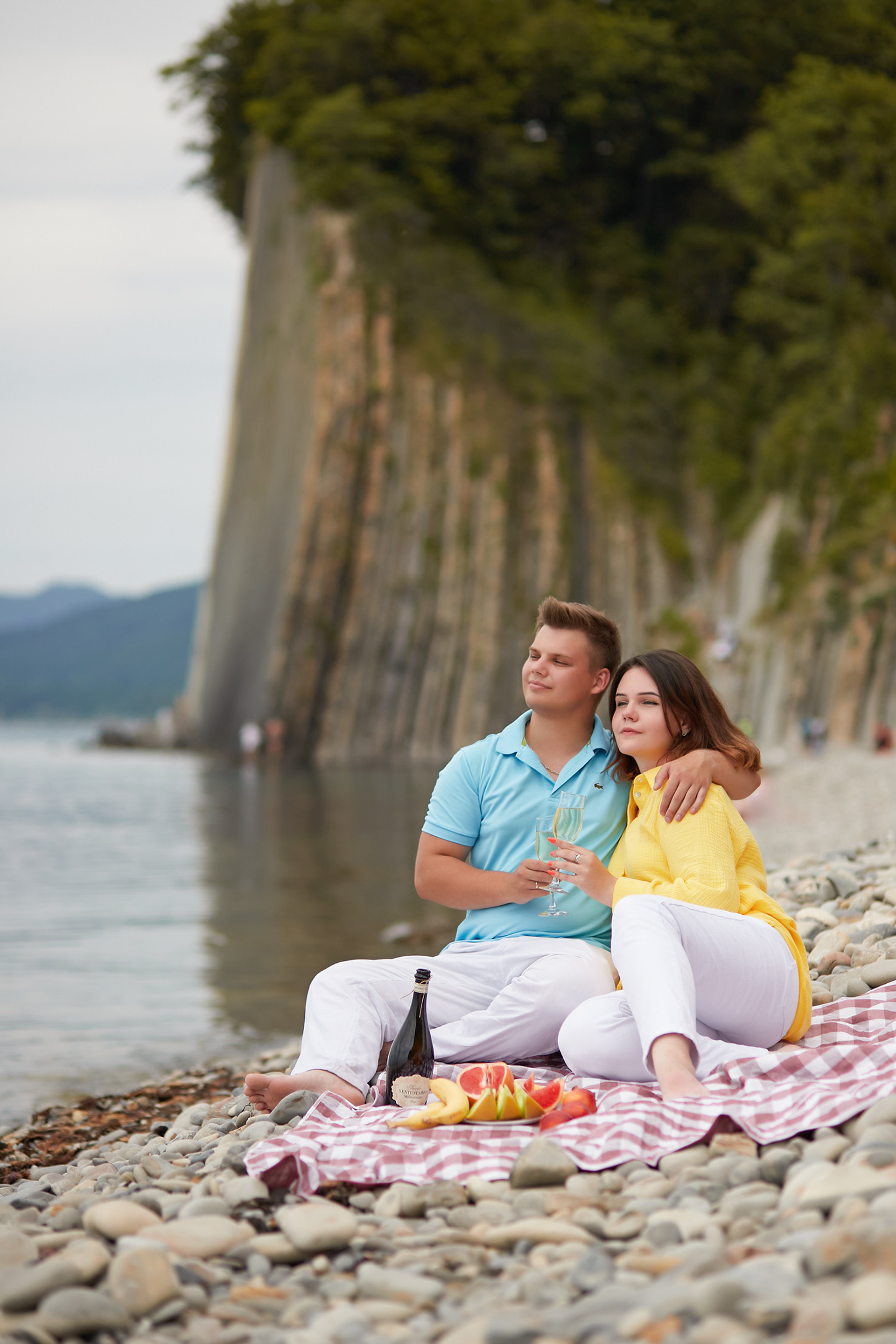 Катя и Максим в Туапсе