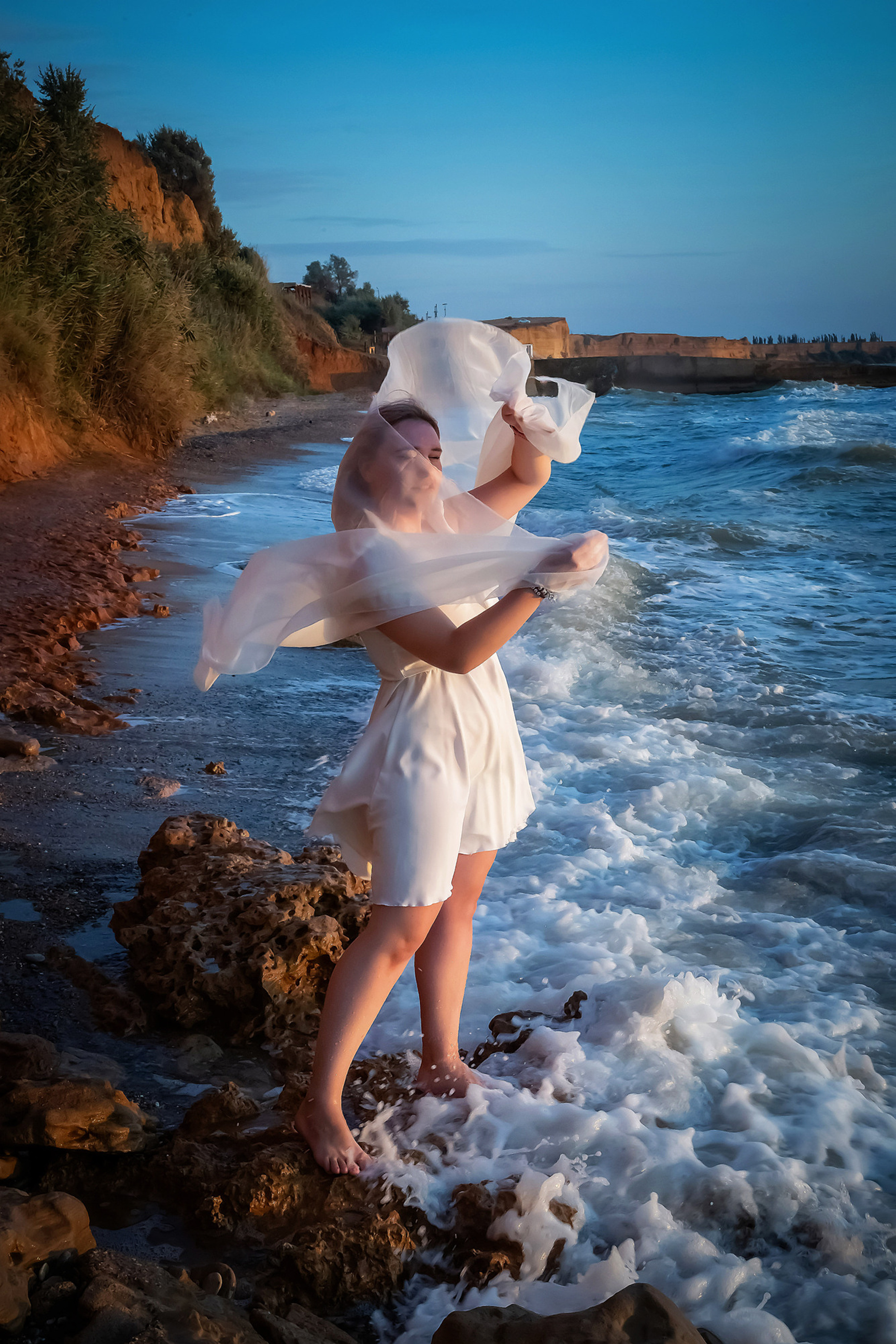 Марина. Закат ❖ фотосессия на море