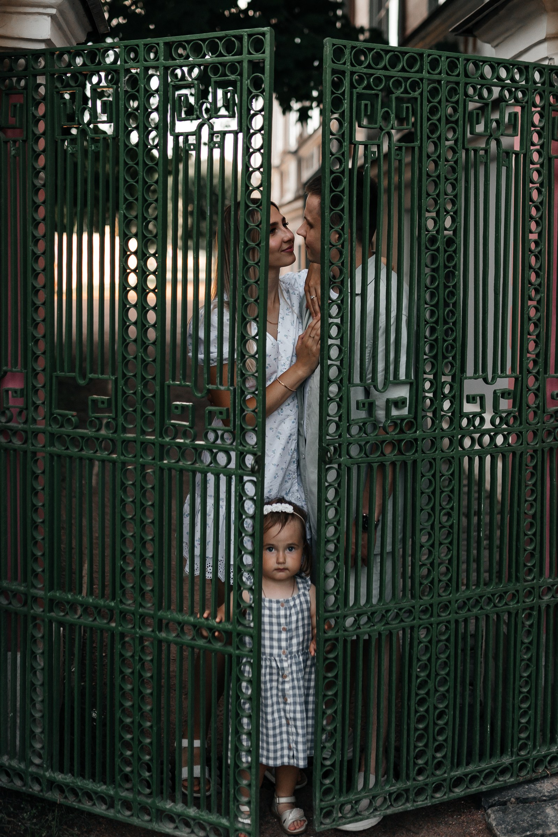 Юля, Андрей и Анютка