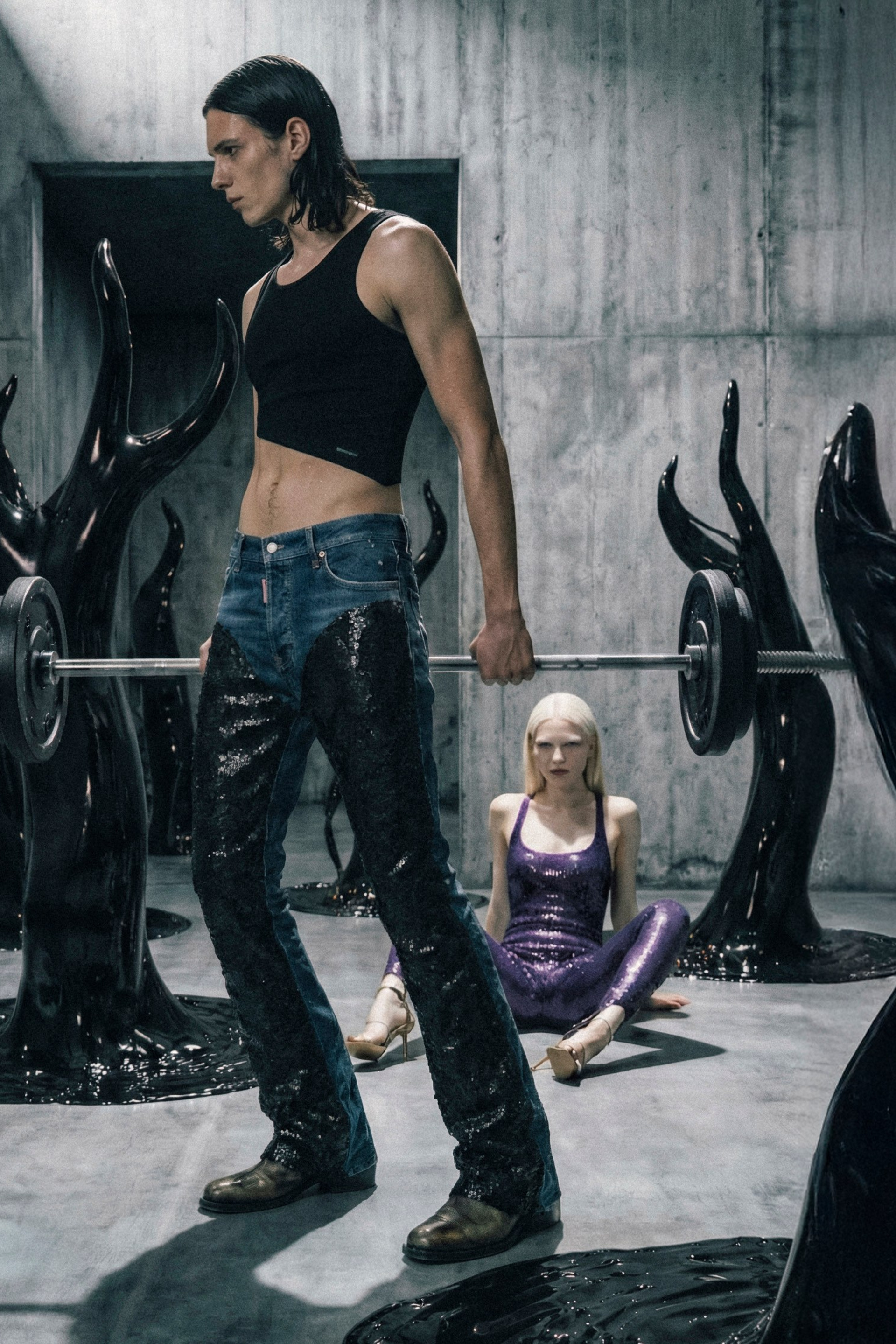 DsQUARED2. Фотограф и ai креатор для брендов Москва Люся Мамонова