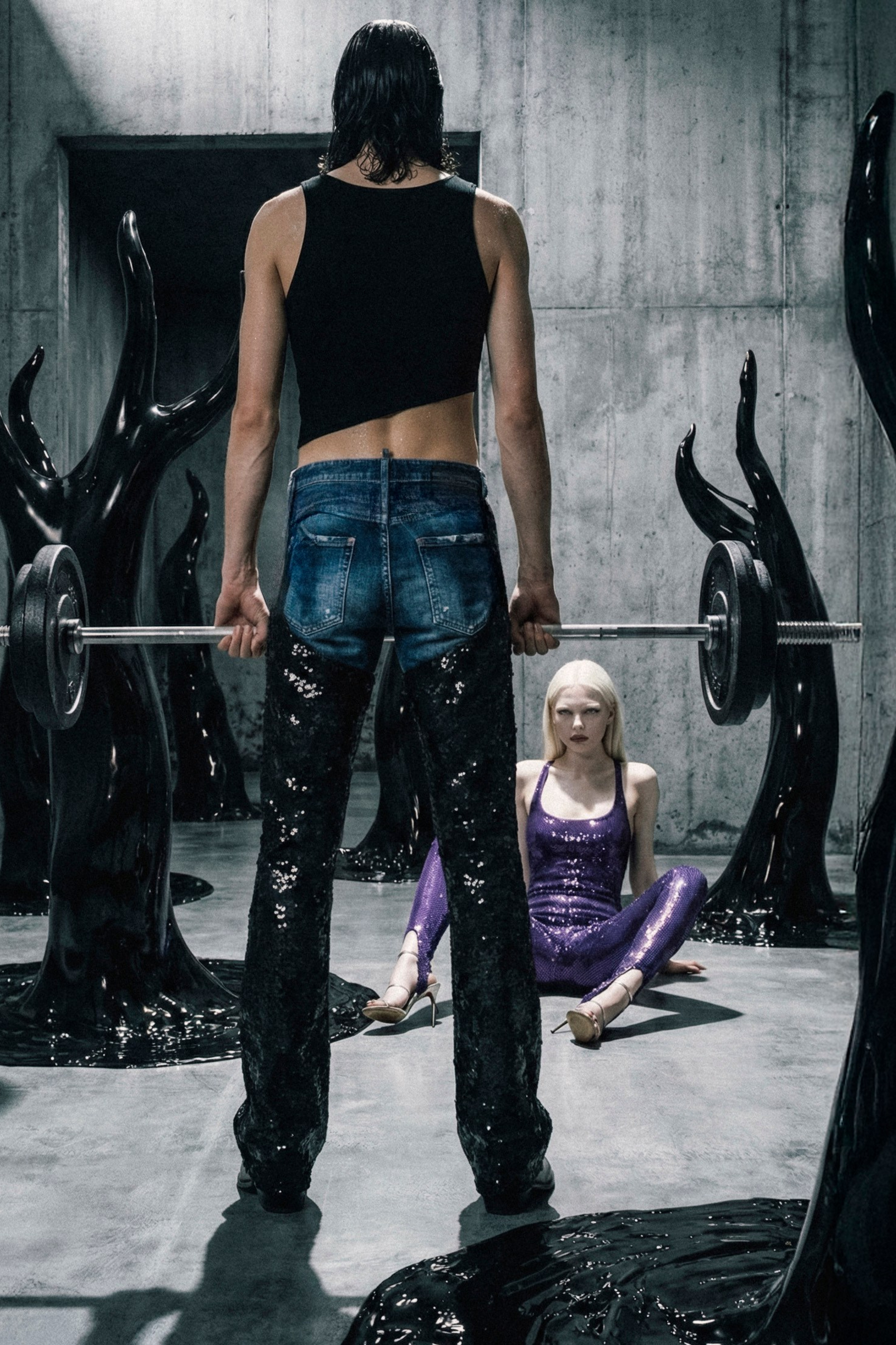 DsQUARED2. Фотограф и ai креатор для брендов Москва Люся Мамонова