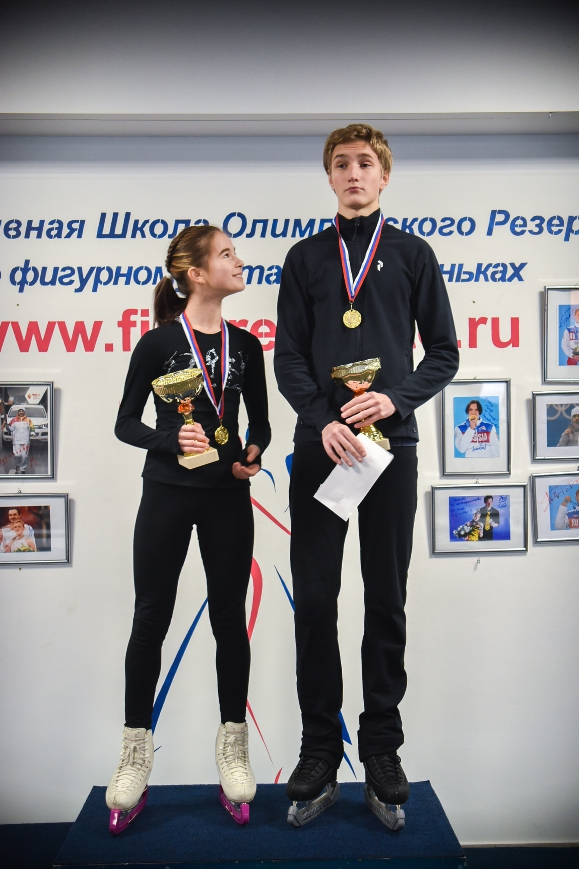 Награждение спортивных пар. АФК 30/01/2020