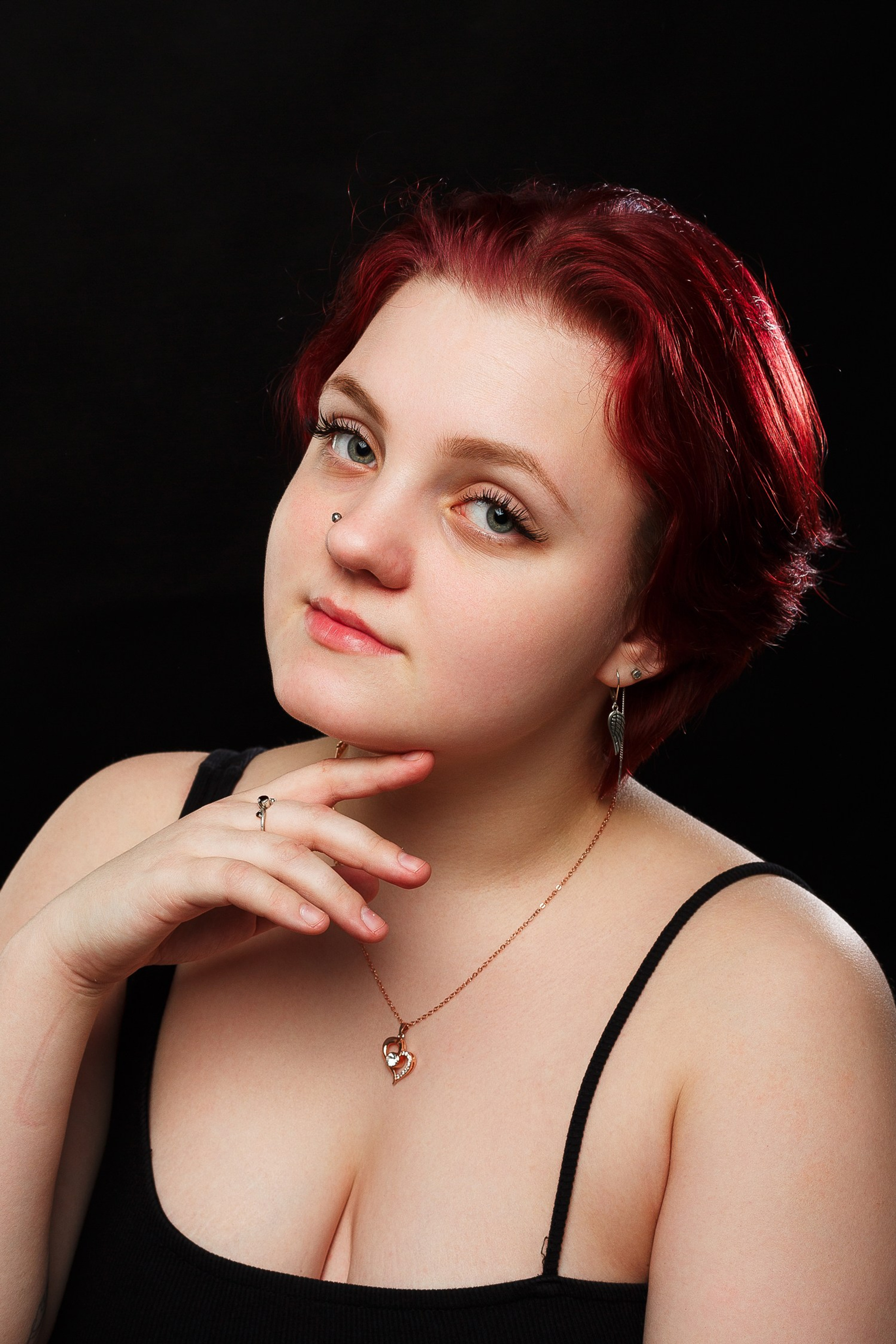Студийная фотосессия для подростка. Анна.