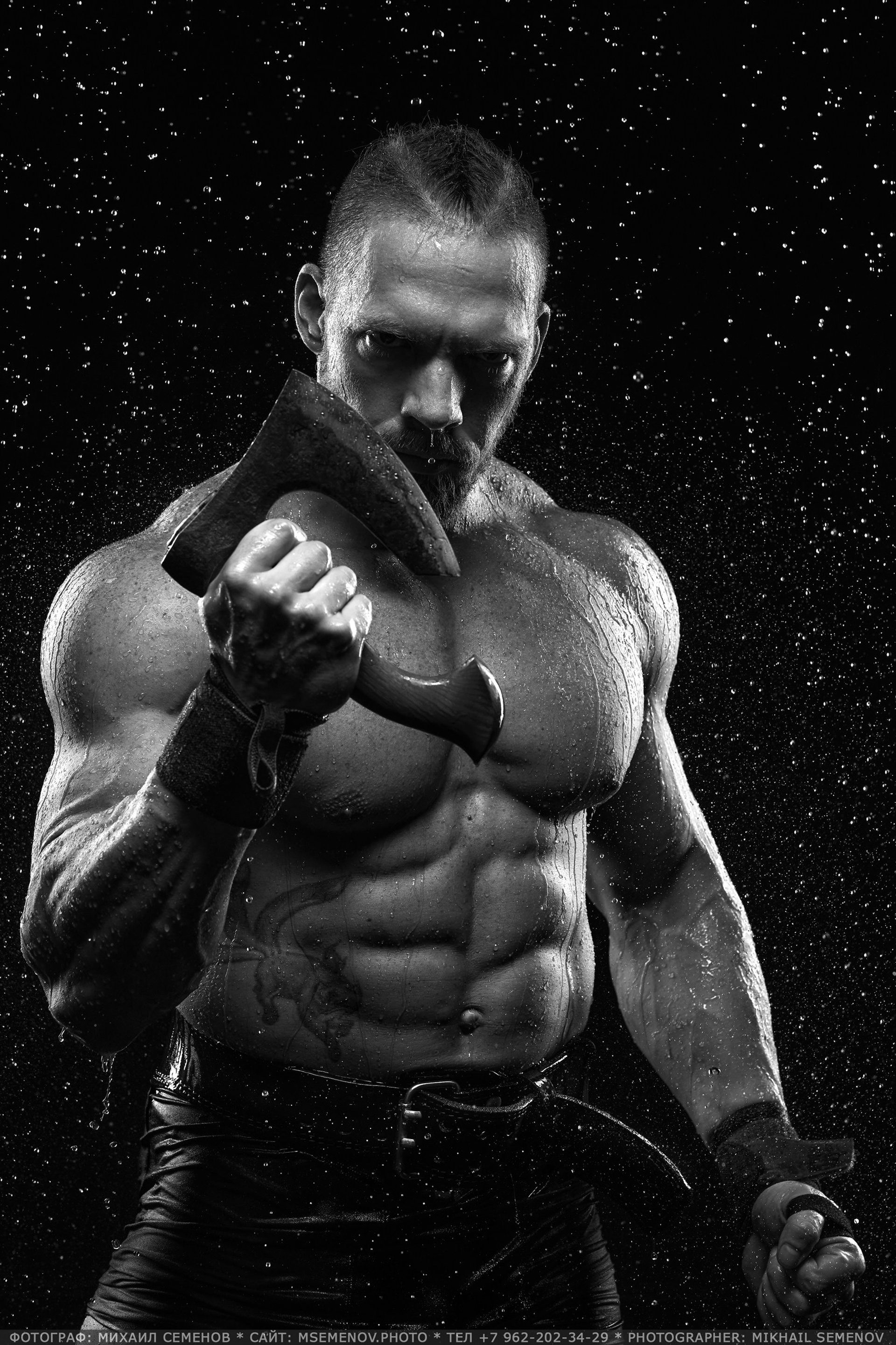 Аква-фотосессия «СИЛАЧ-БОРОДАЧ»