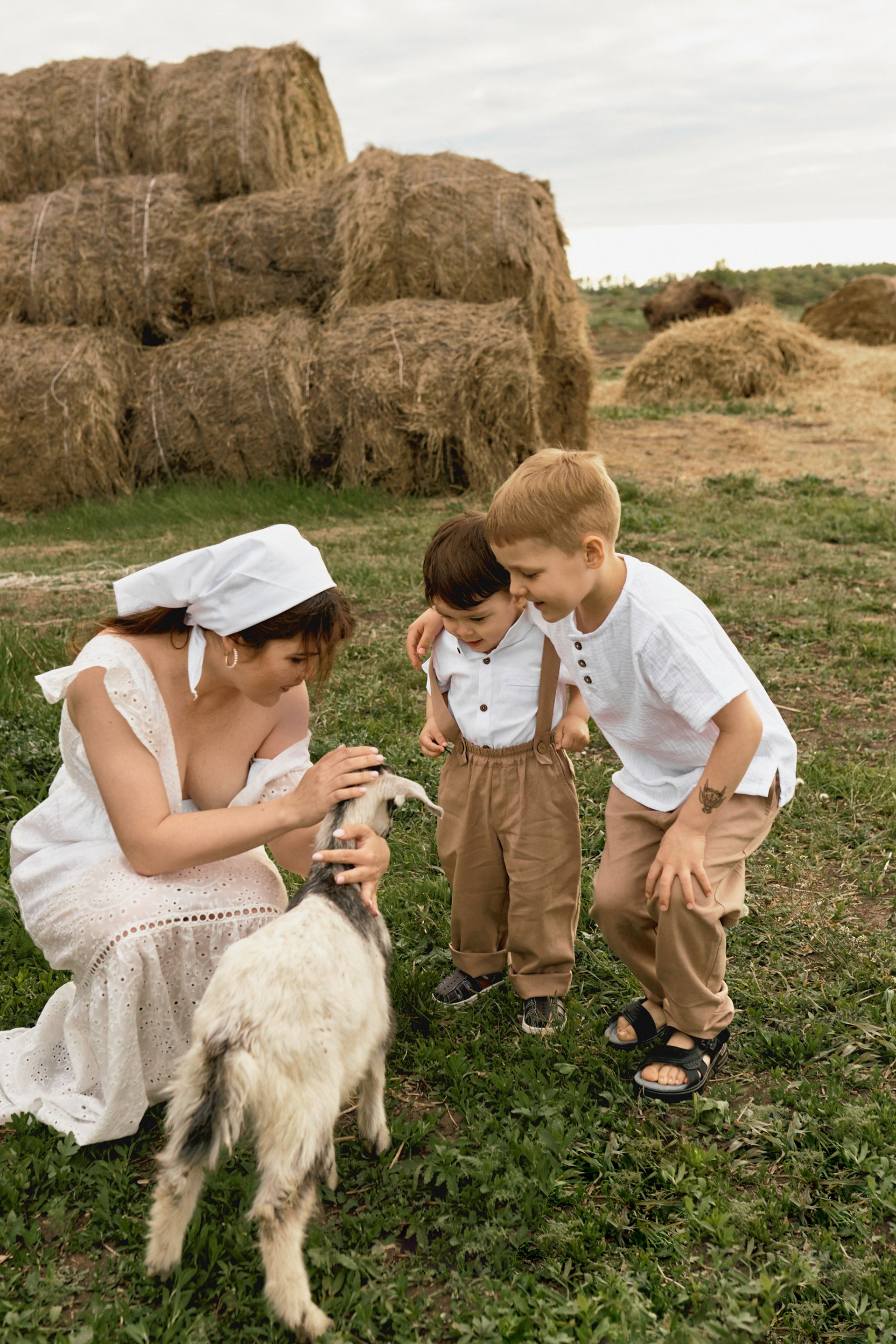 Даша, Лёва, Дёма.