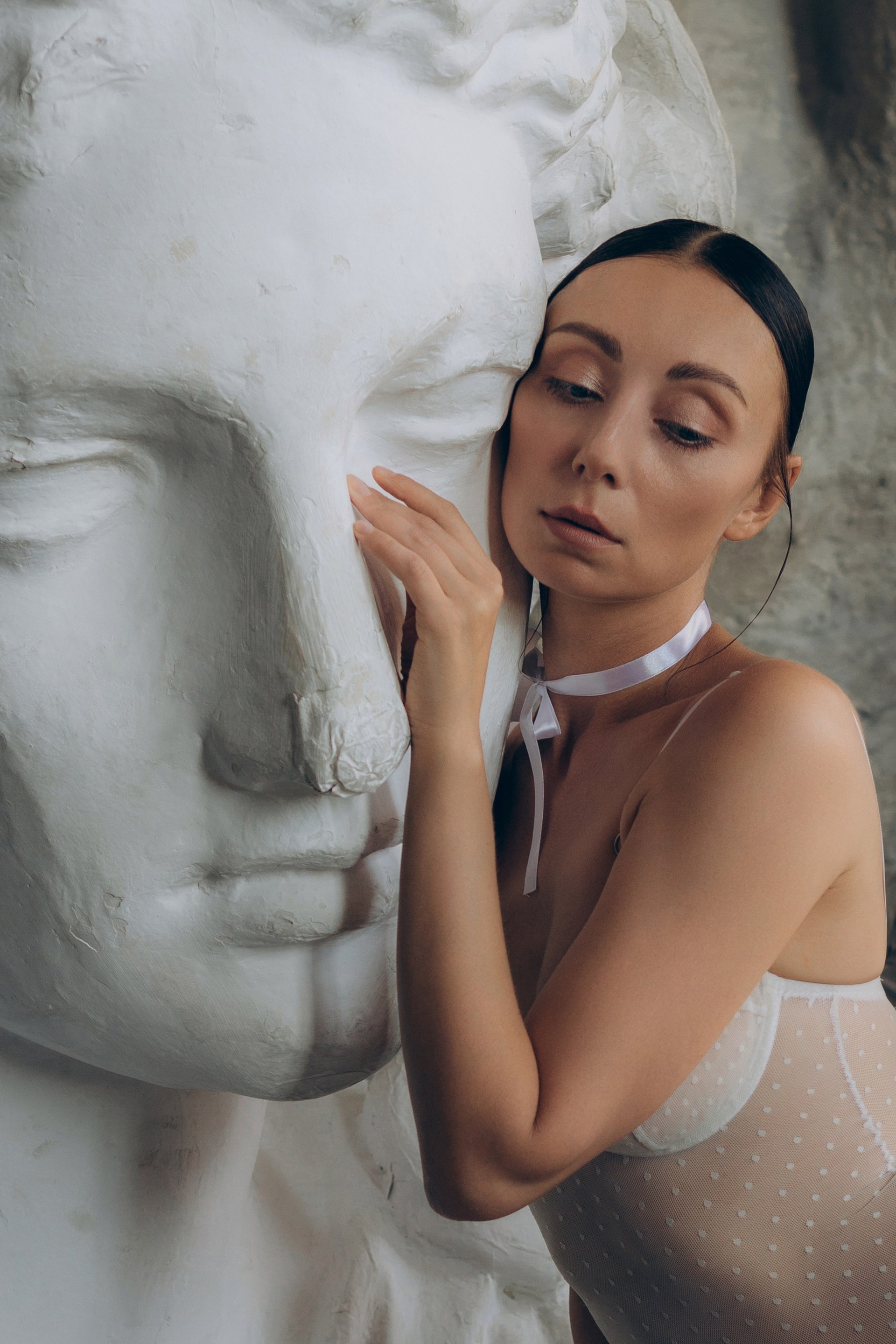 Творческий проект «Скульптура». Женский и семейный фотограф в Санкт-Петербурге Екатерина Симонова