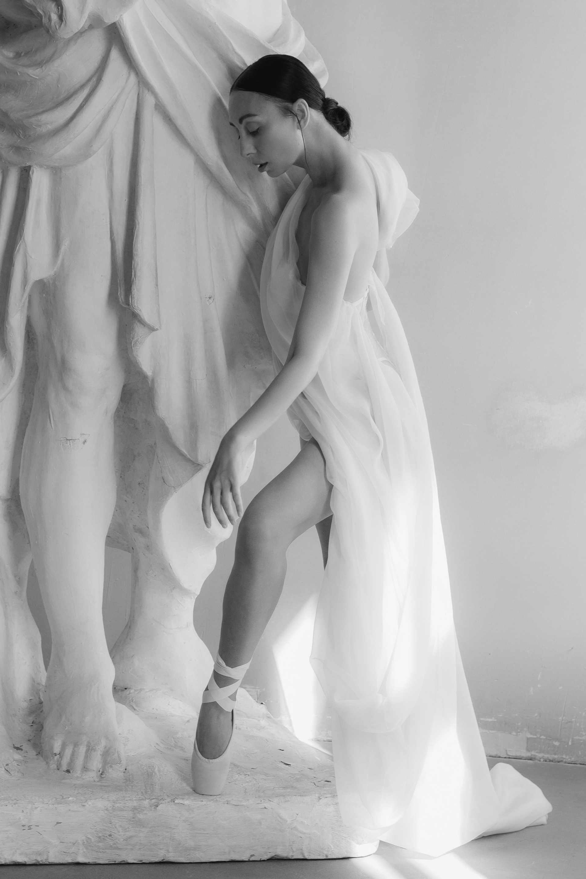 Творческий проект «Скульптура». Женский и семейный фотограф в Санкт-Петербурге Екатерина Симонова