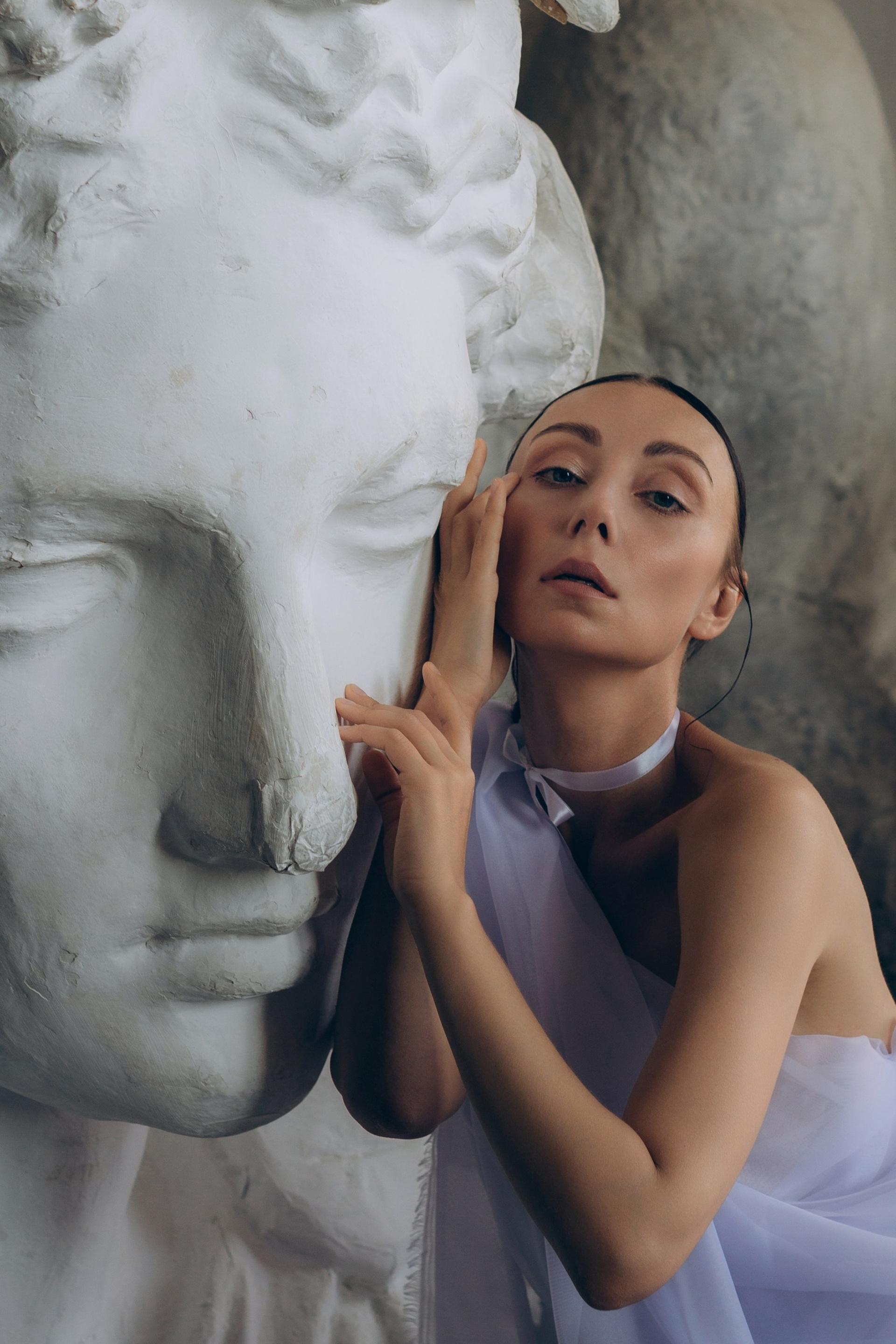 Творческий проект «Скульптура». Женский и семейный фотограф в Санкт-Петербурге Екатерина Симонова