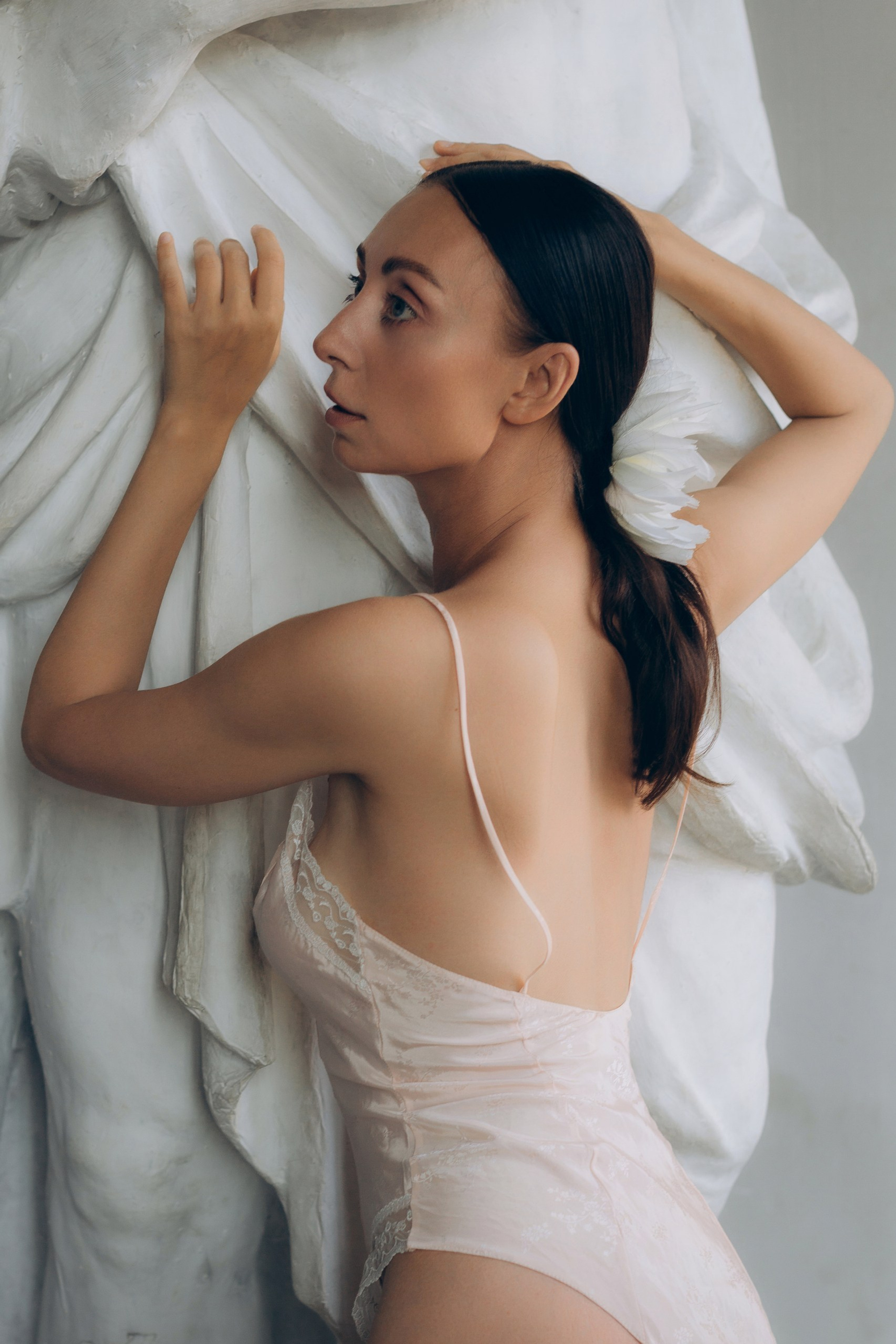 Творческий проект «Скульптура». Женский и семейный фотограф в Санкт-Петербурге Екатерина Симонова