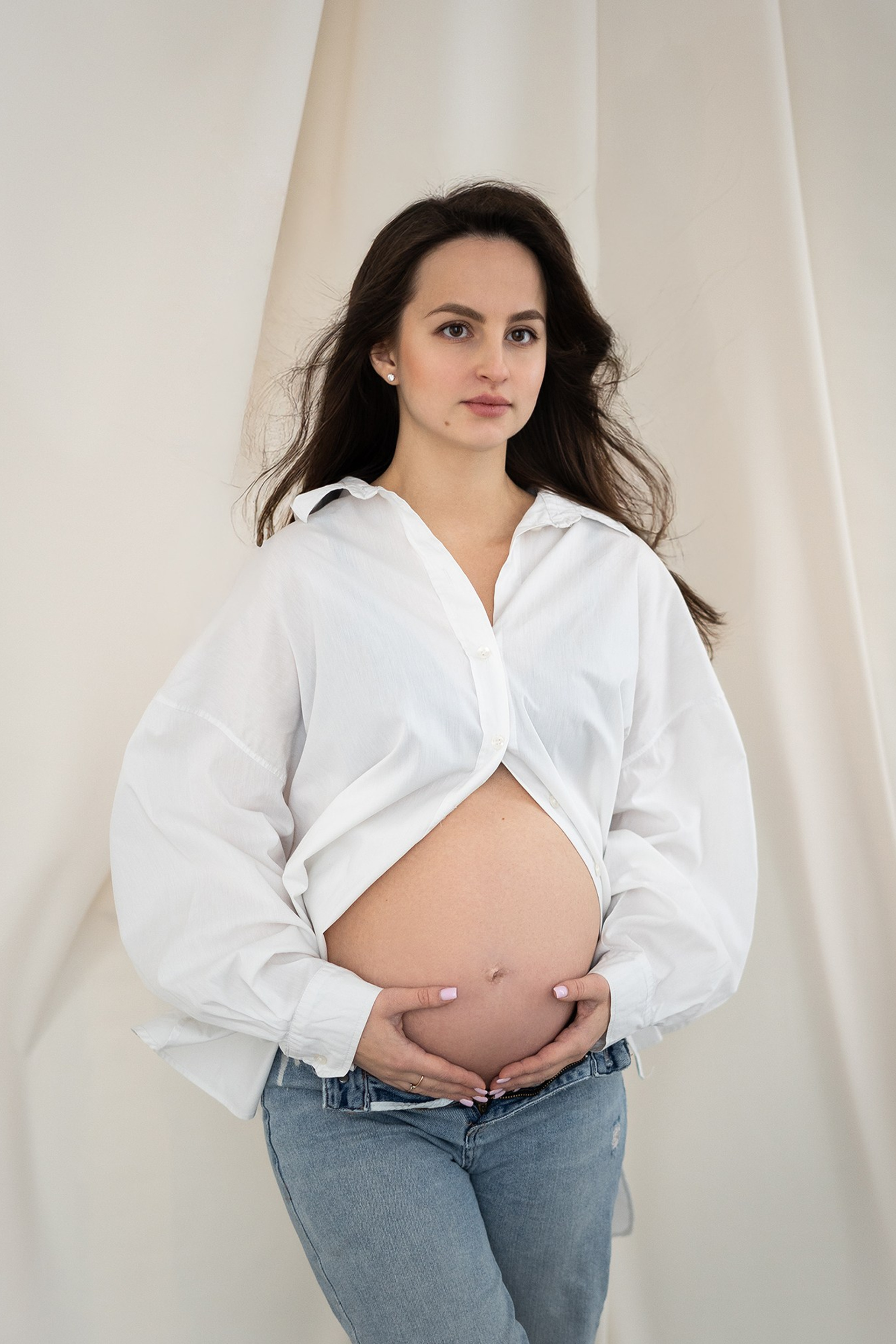 Анна — портретная съемка беременности. Фотограф в Екатеринбурге Мария Меньщикова