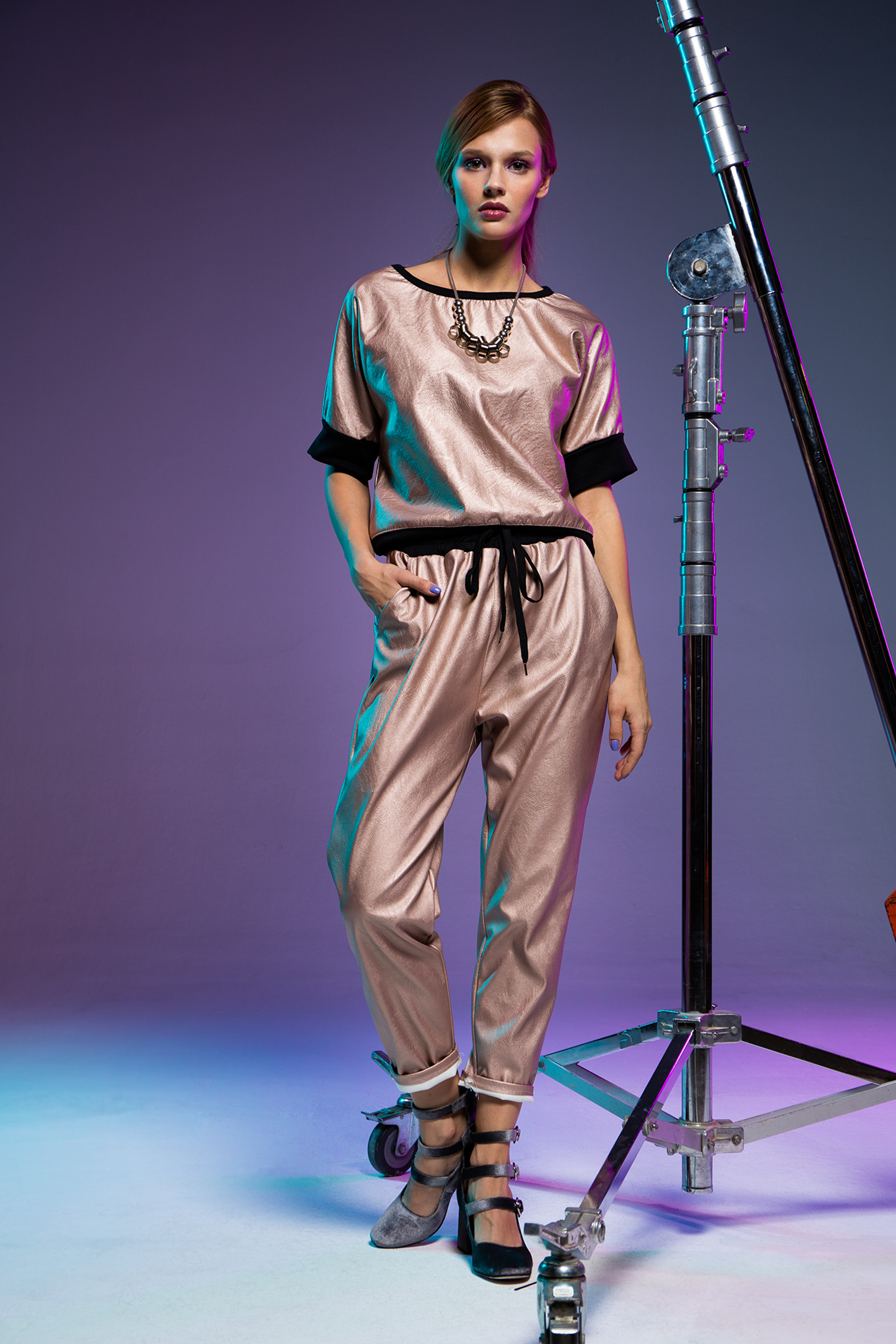 Prada style shining colors