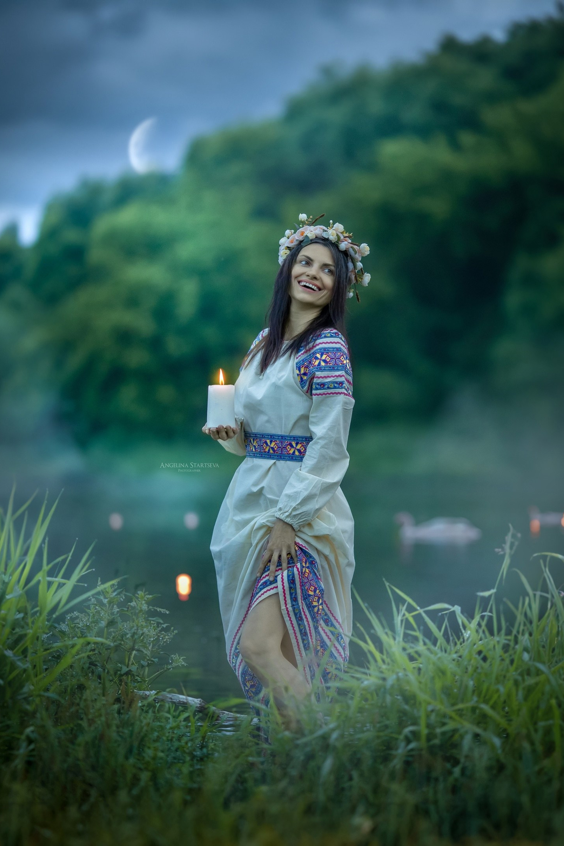  ночная фотосессия на ивана купала 