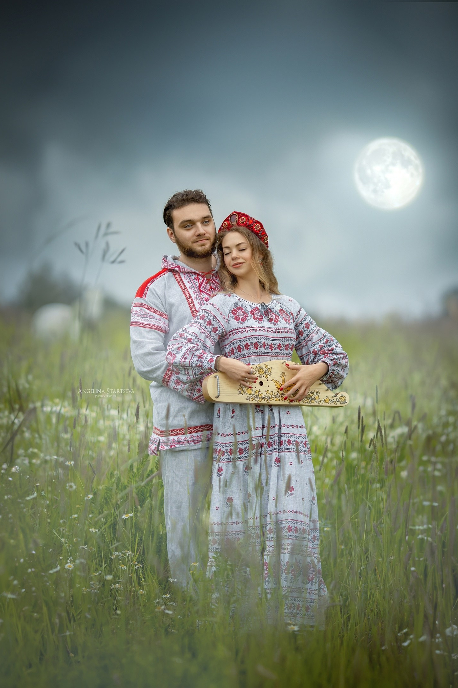 Семейный фотограф в Москве, семейная Love story фотосессия в Москве. Сказочный фотограф в русском стиле в Москве Ангелина Старцева | Русский сказки|Фотосесессия в Азиатском стиле