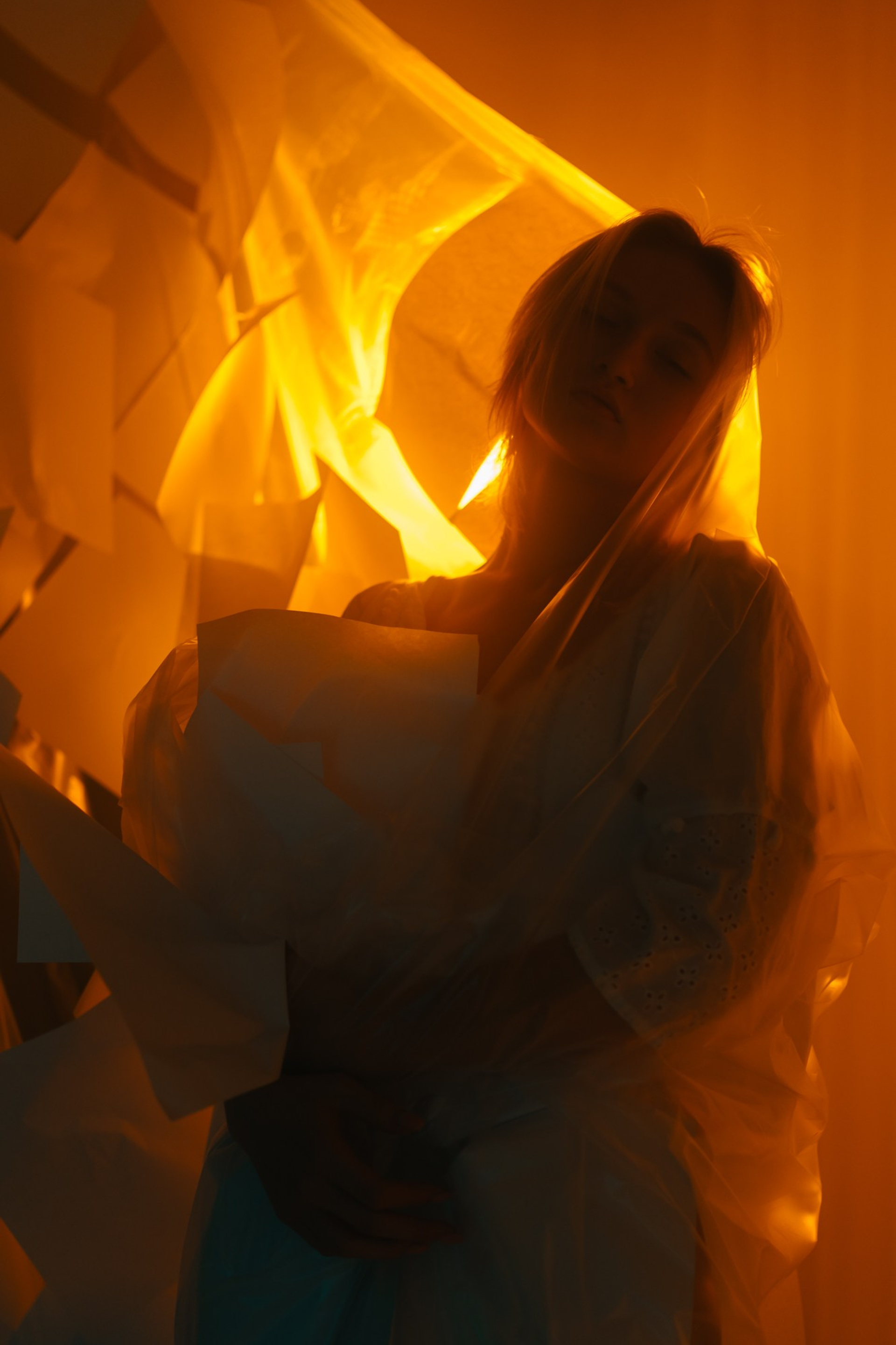 I eat silence with spoons. Haidarov