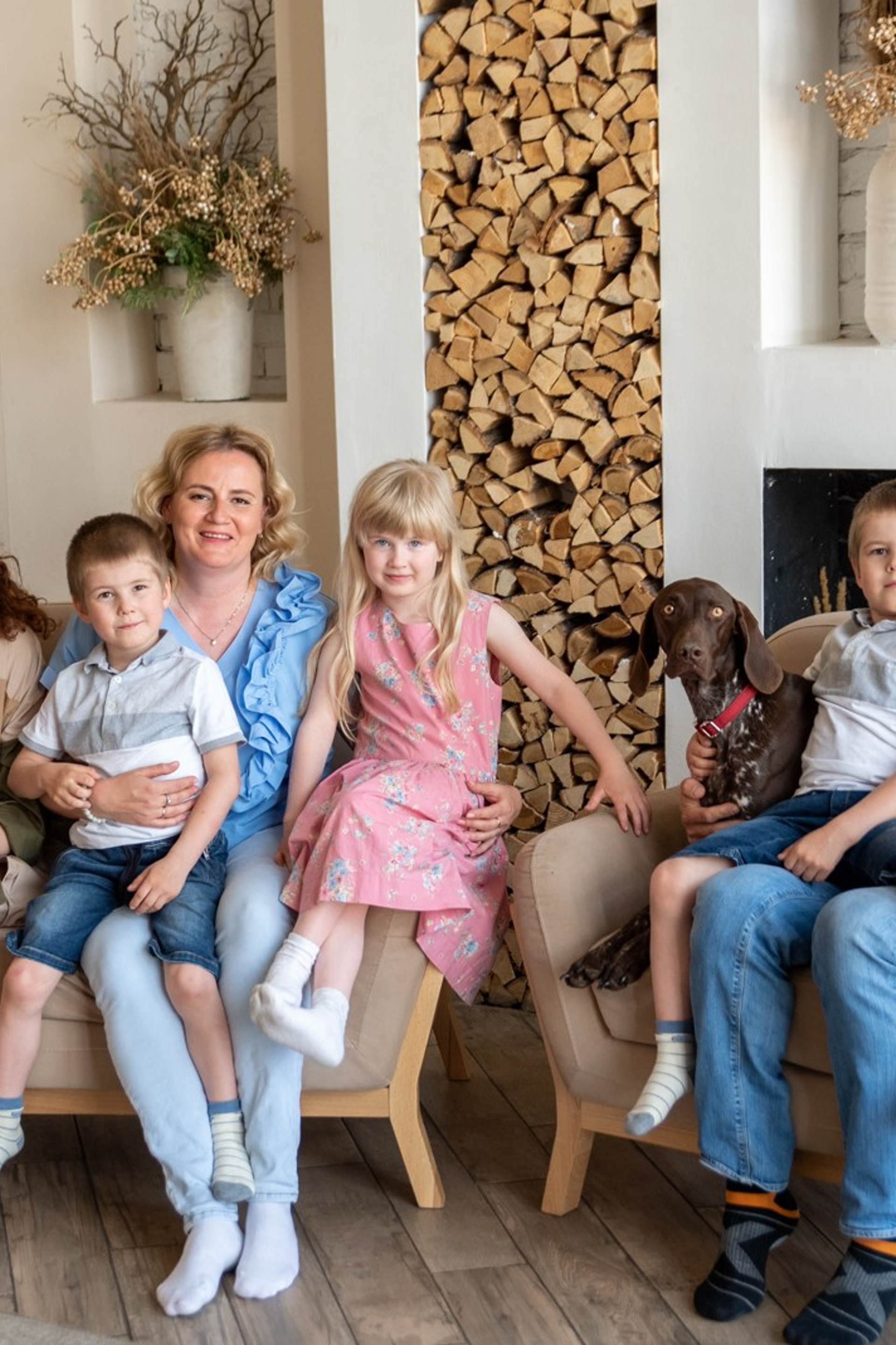 Наталья и ее большая семья