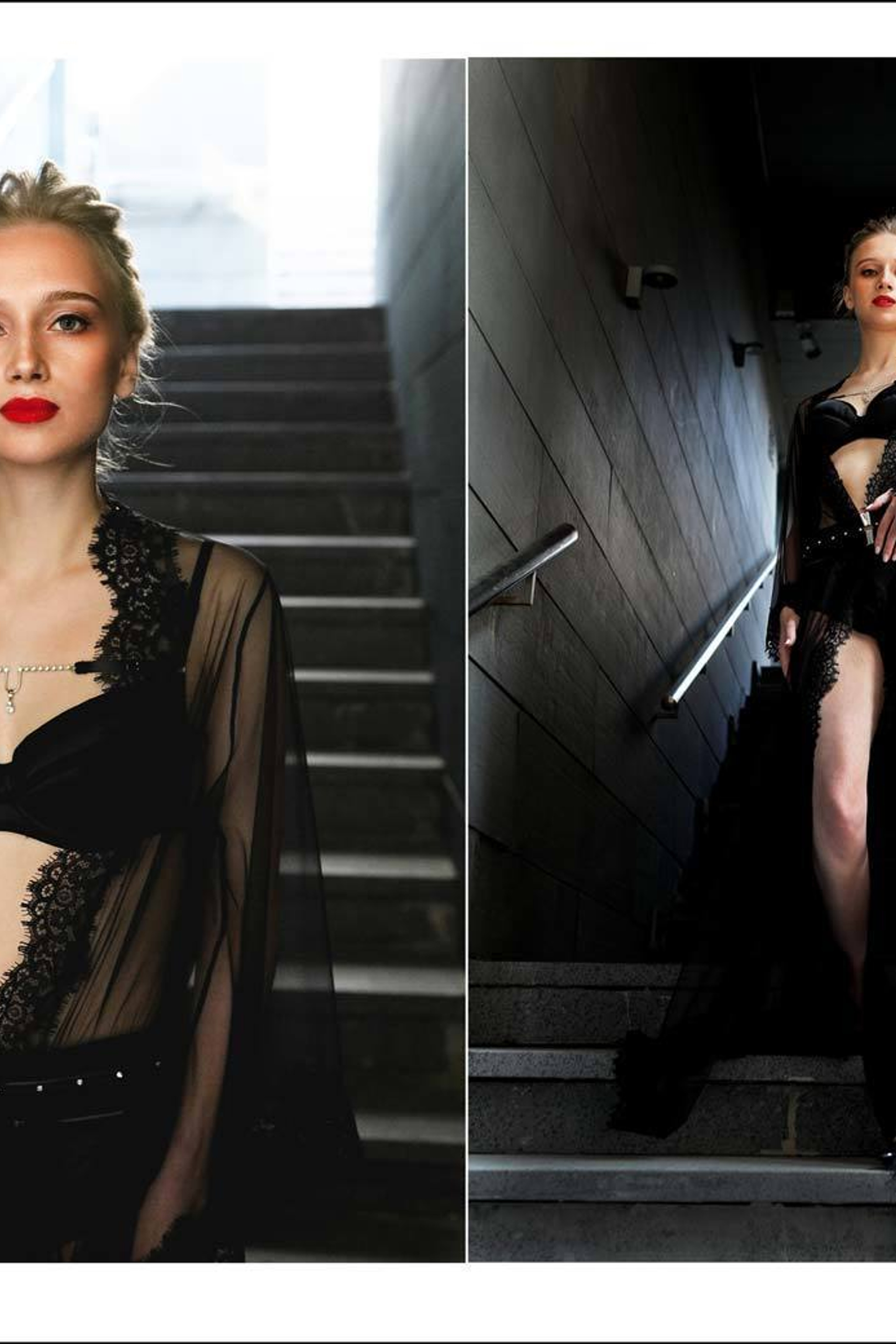 Бельевая фотоъемка с портретами в белье "V.I.P.A.". Трибьют Хэльмуту Ньютону. Дмитрий Лившиц - фотограф. Москва