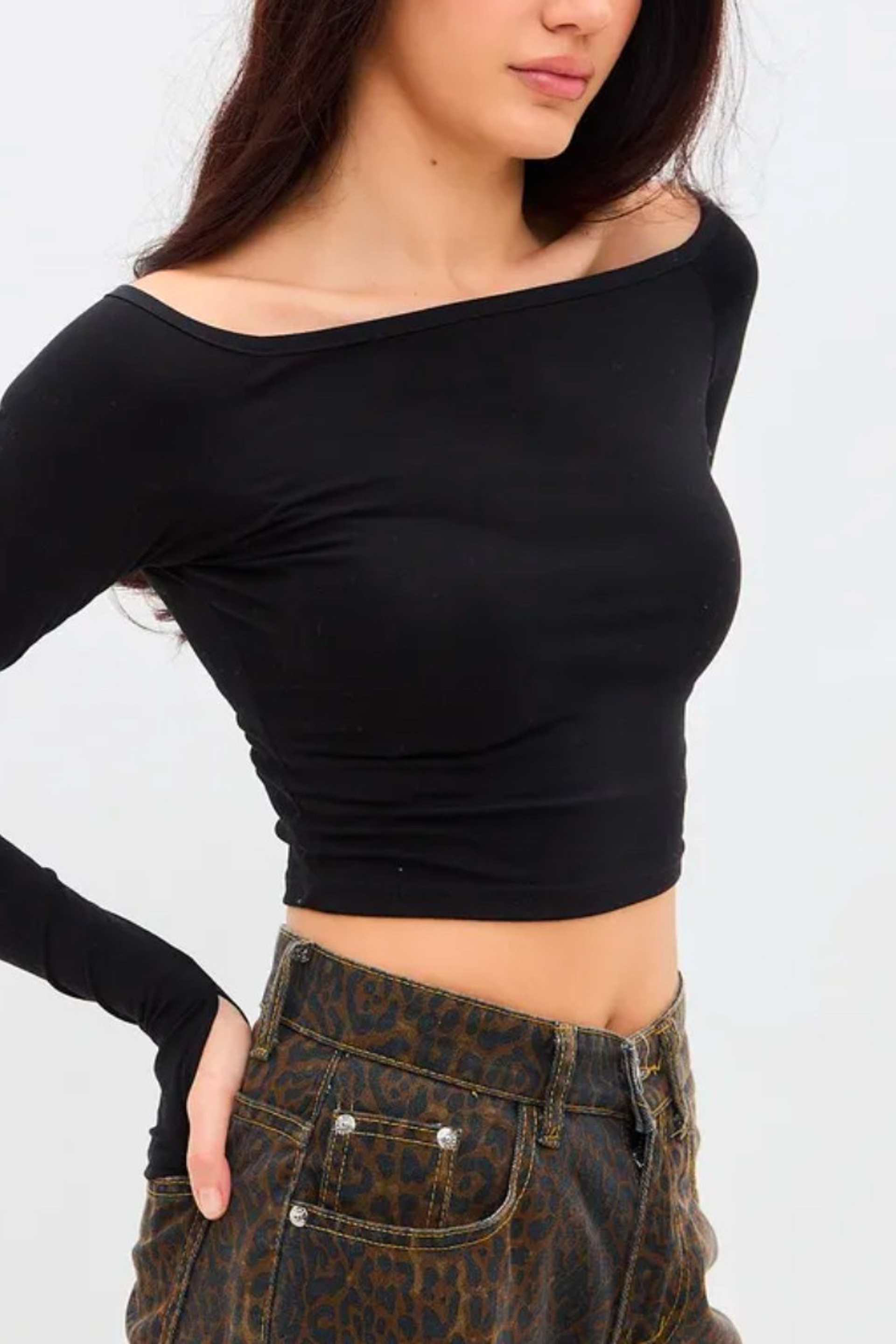 Топ с&nbsp;рукавами