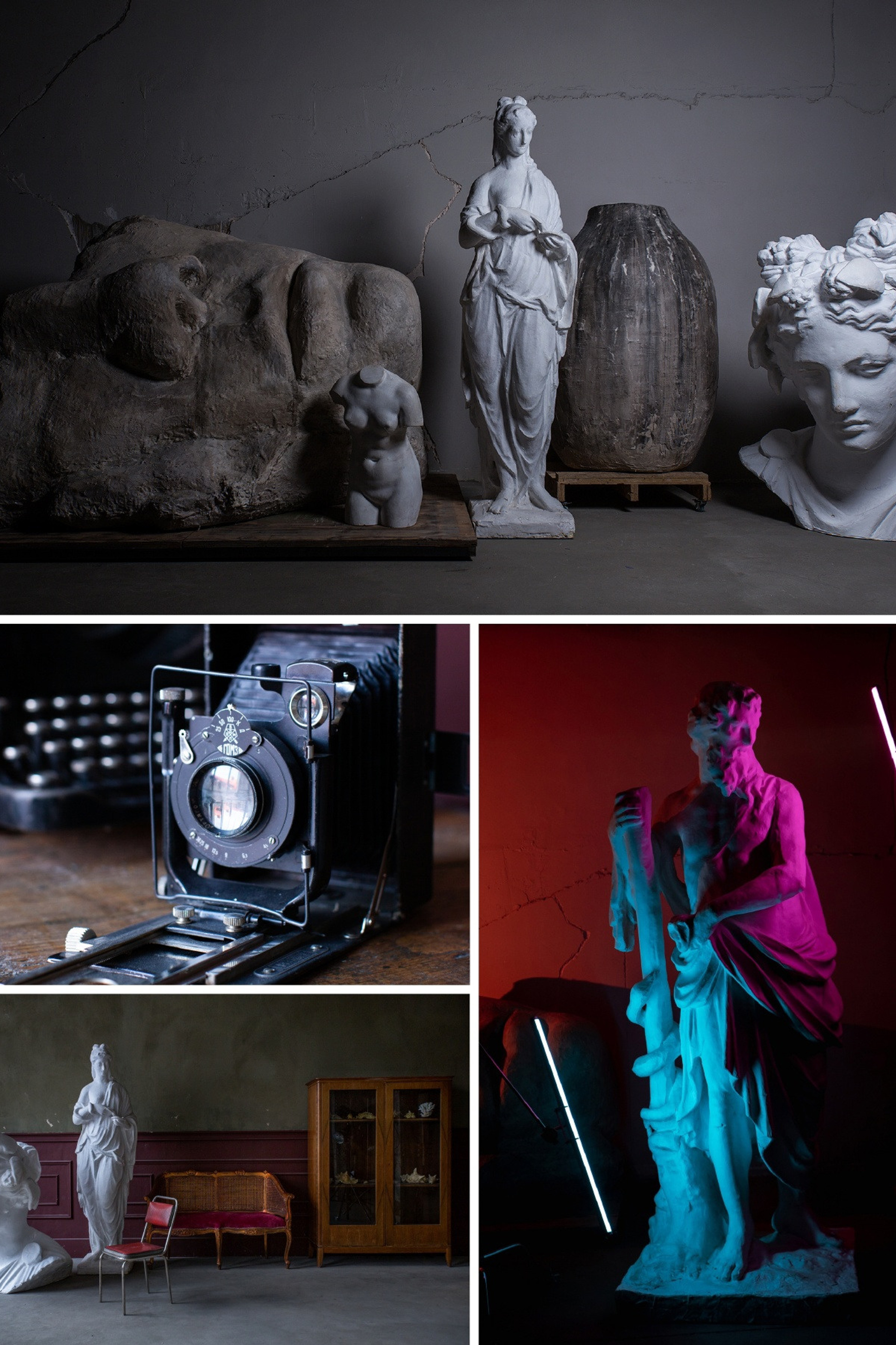 ЛОКАЦИЯ 223 — зал Скульптура для предм. съемки С.-Пб|Sale Easy