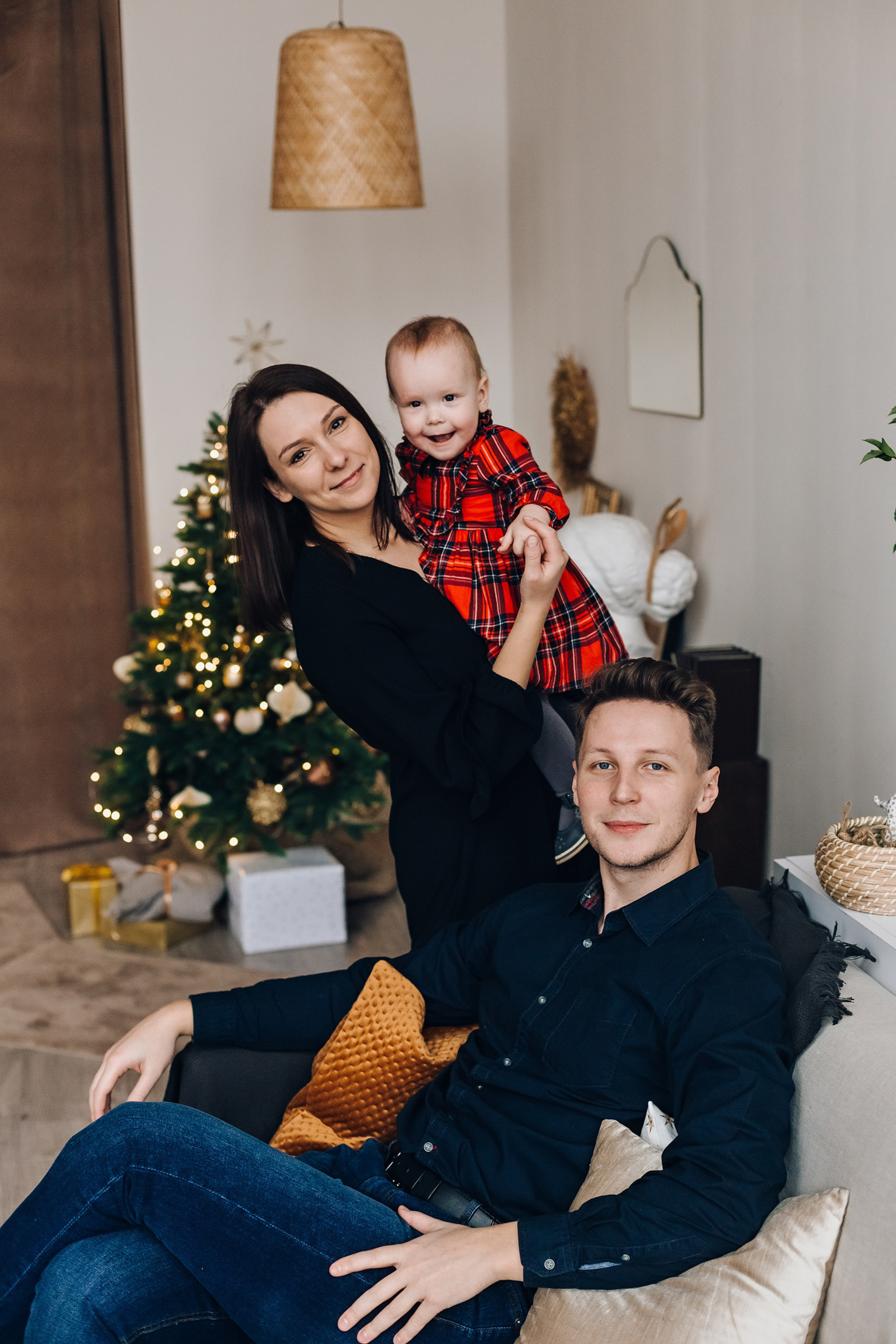 Оля, Алексей и Соня (новый год 2020)