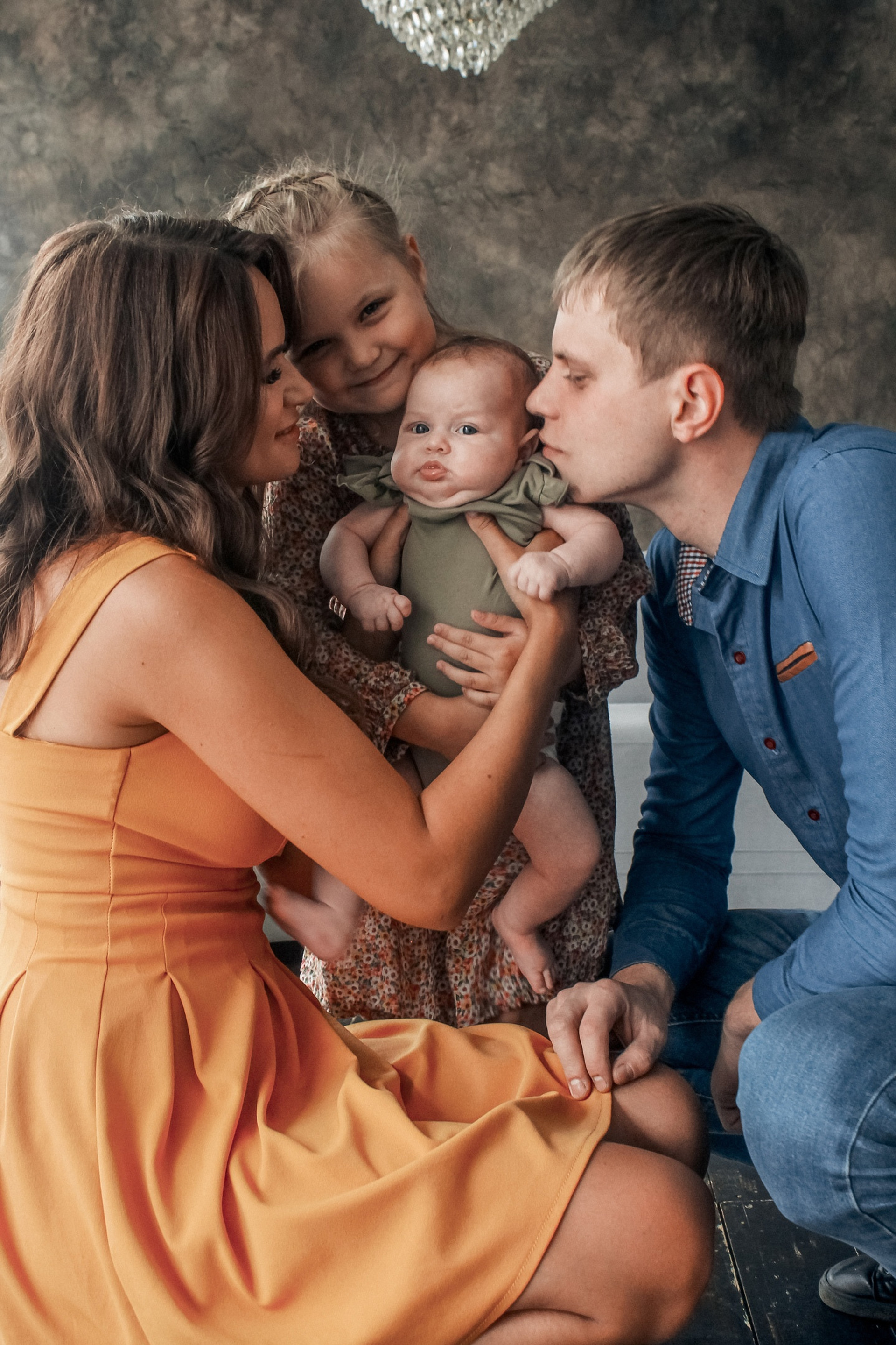 Ксения и ее семья ❤️