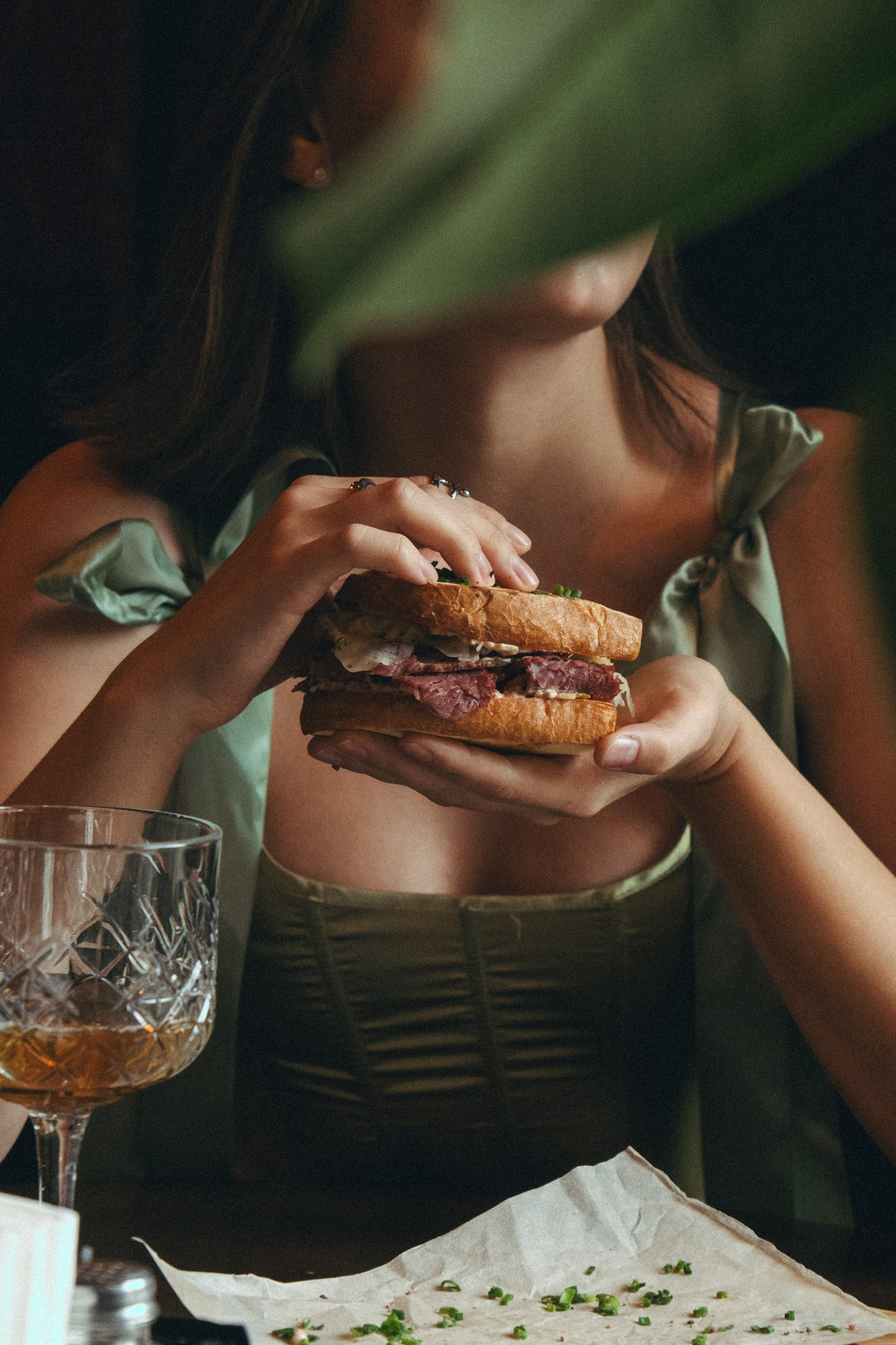 Food, Bar, съемка еды с девушкой