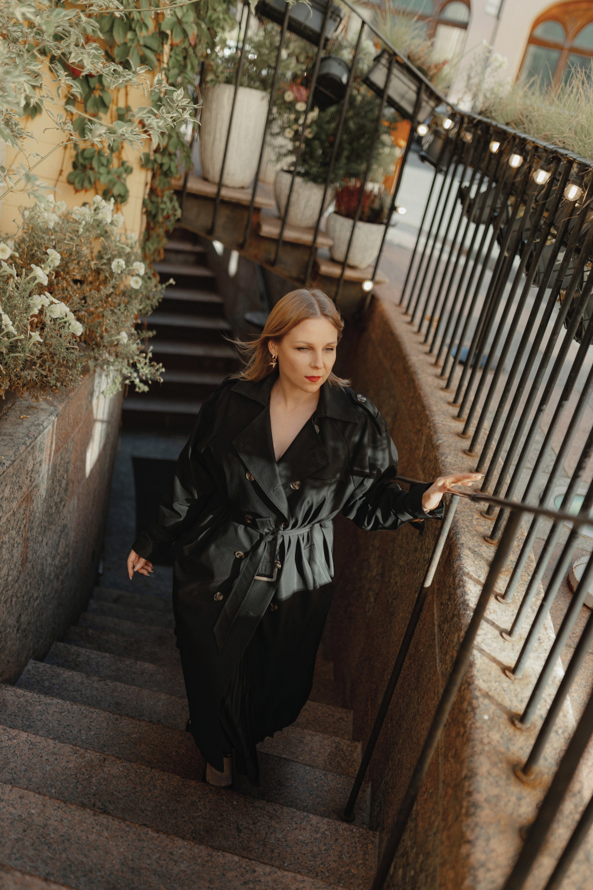 портрет женщины на осенней прогулке спб