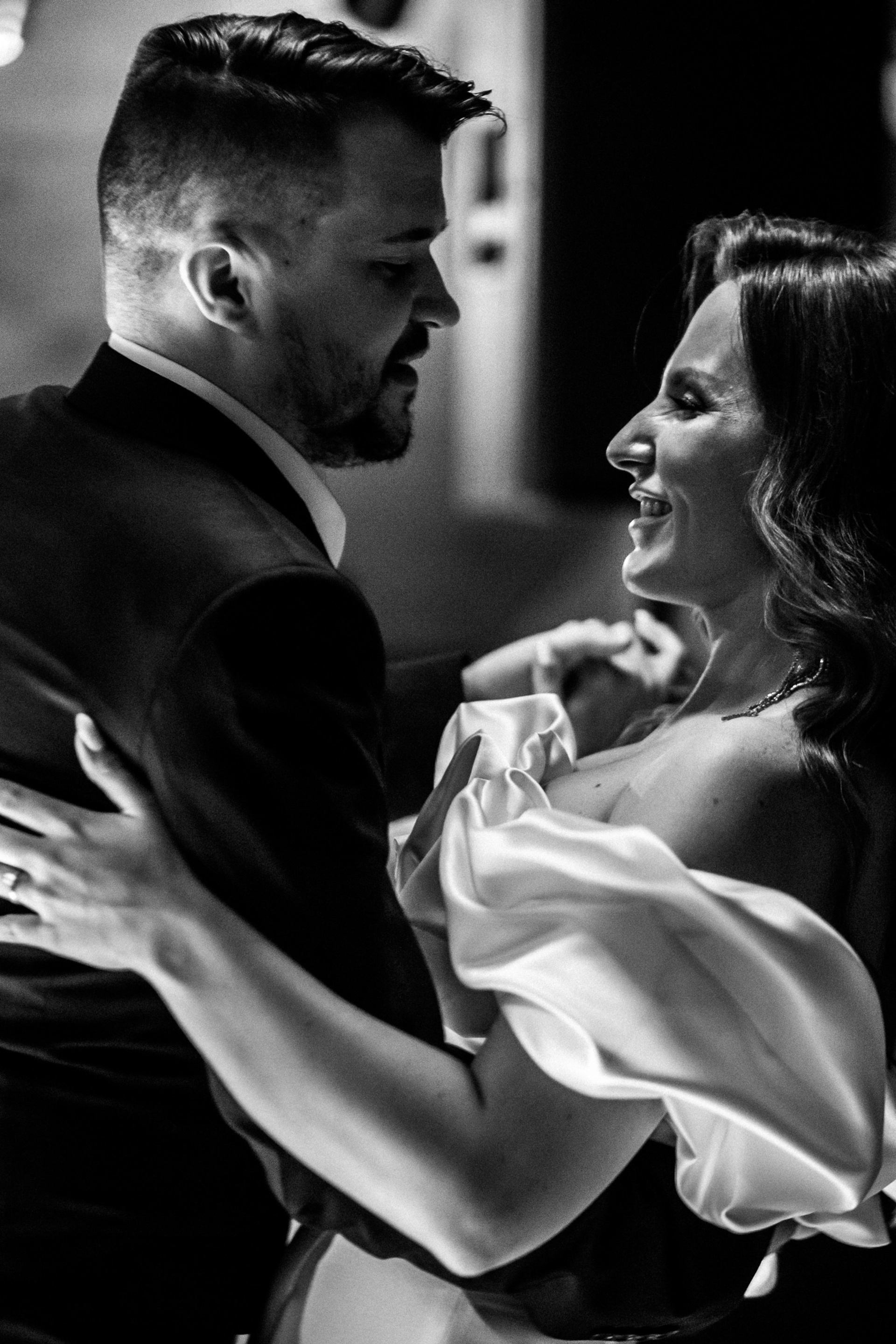 репортажная фотосъёмка свадьбы в ресторане