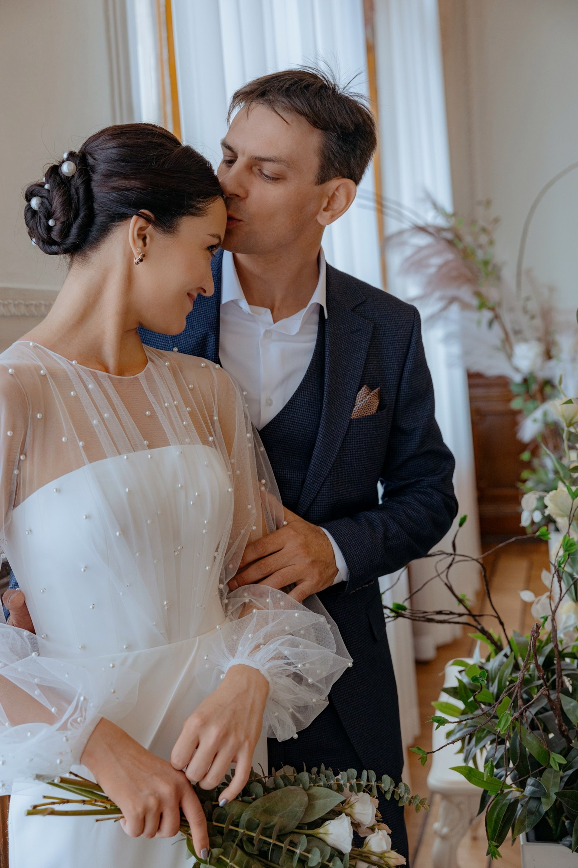 свадебный репортаж в первом загсе